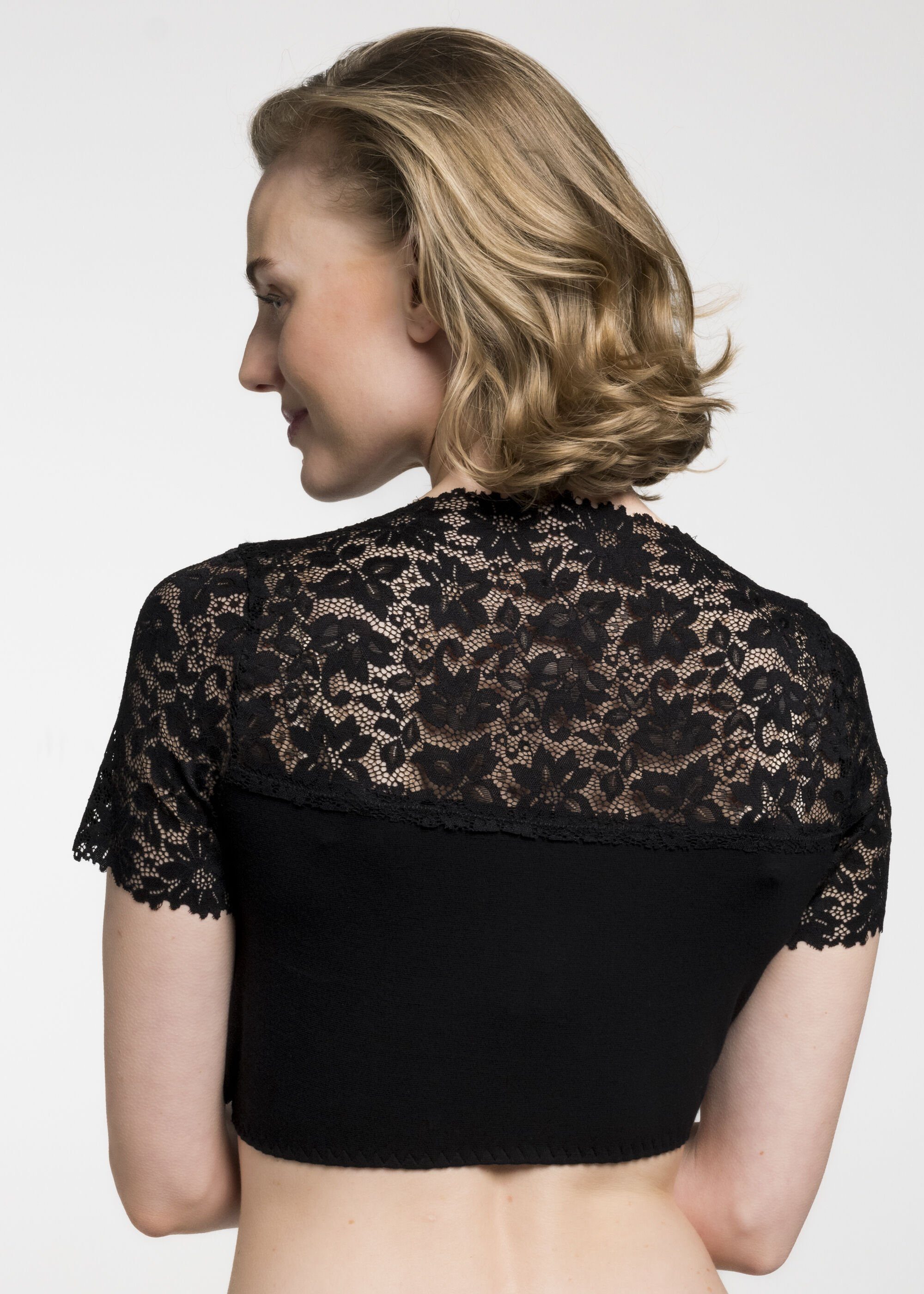 Spieth & Wensky Dirndlbluse Bahamas (1-tlg) mit floralem Muster