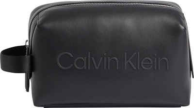 Calvin Klein Kosmetiktasche »CK SET WASHBAG«, mit schöner Logo Prägung