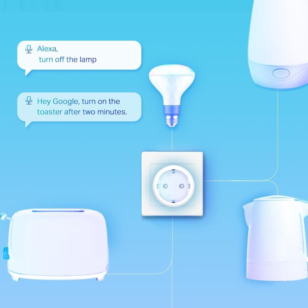 tp-link Tapo P115 Smart-Home-Zubehör, Smarte WLAN-Steckdose mit Verbrauchsanzeige App-Steuerung – Bild 3 von 5