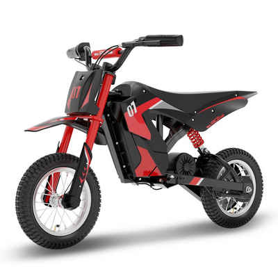 RCB E-Motorroller R9X Höchstgeschwindigkeit 25km/h für 5-12 Jahre,12-Zoll-Reifen, 25 km/h, 300W E-Motorräder für Kinder, 36V 4.0Ah, Max range 15KM