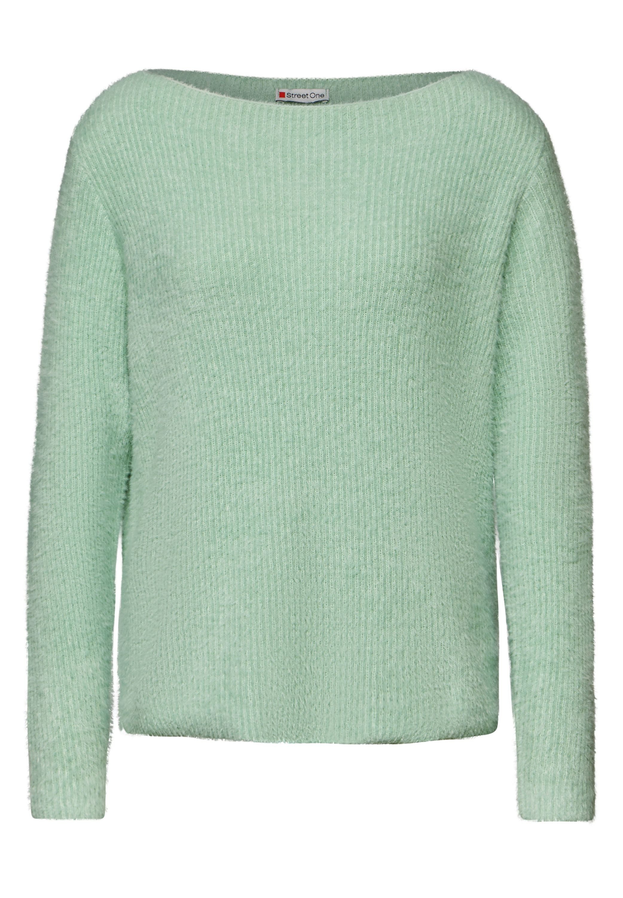 STREET ONE Rundhalspullover günstig online kaufen