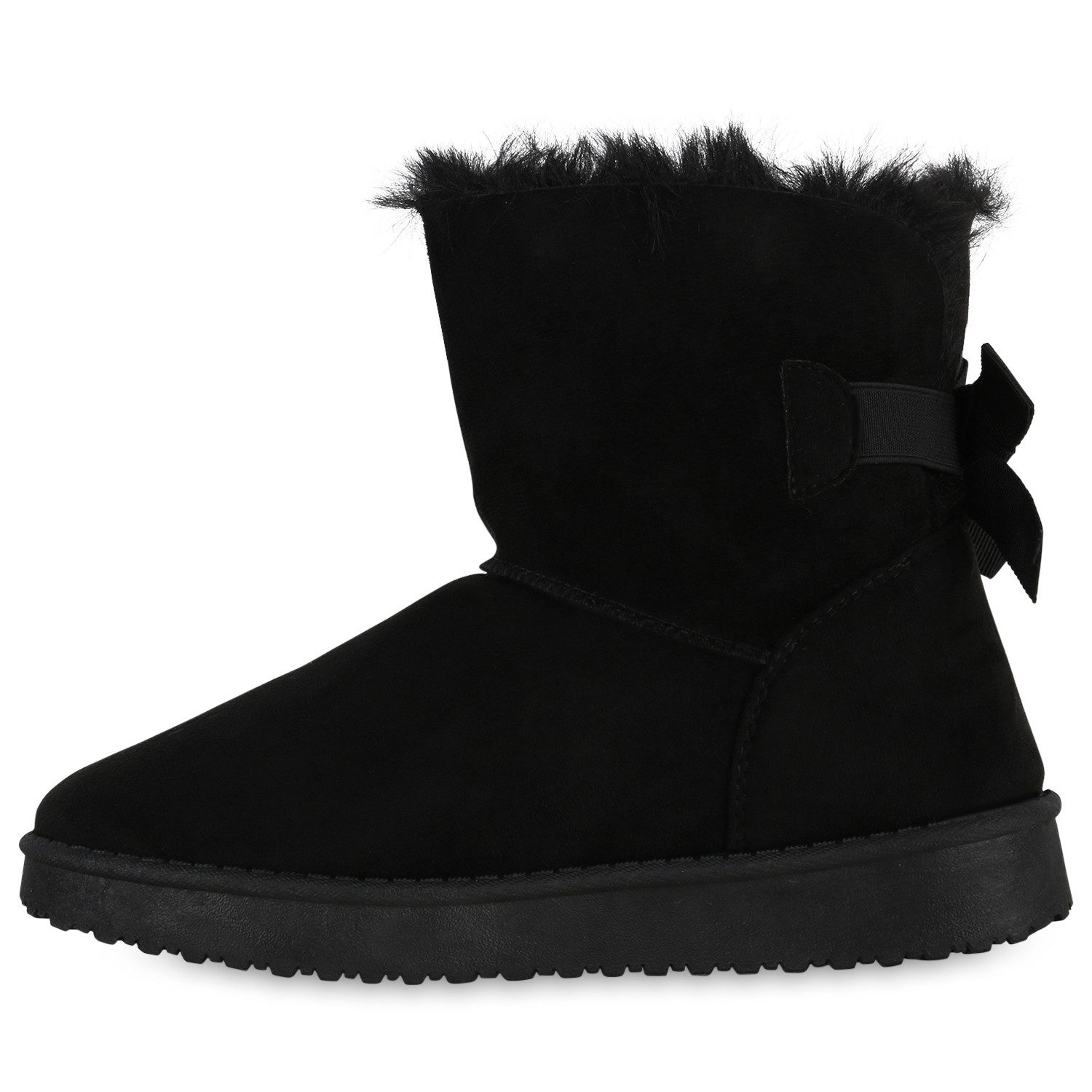 VAN HILL 902280 Damen Stiefeletten Schlupfstiefel Warm Schuhe Schlupfboots günstig online kaufen