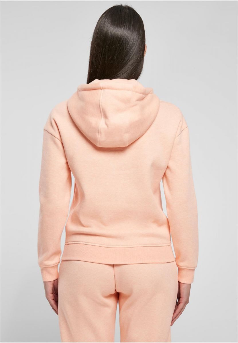 URBAN CLASSICS Kapuzenpullover Ladies Color Melange Hoody Kapuzenpuli Damen
