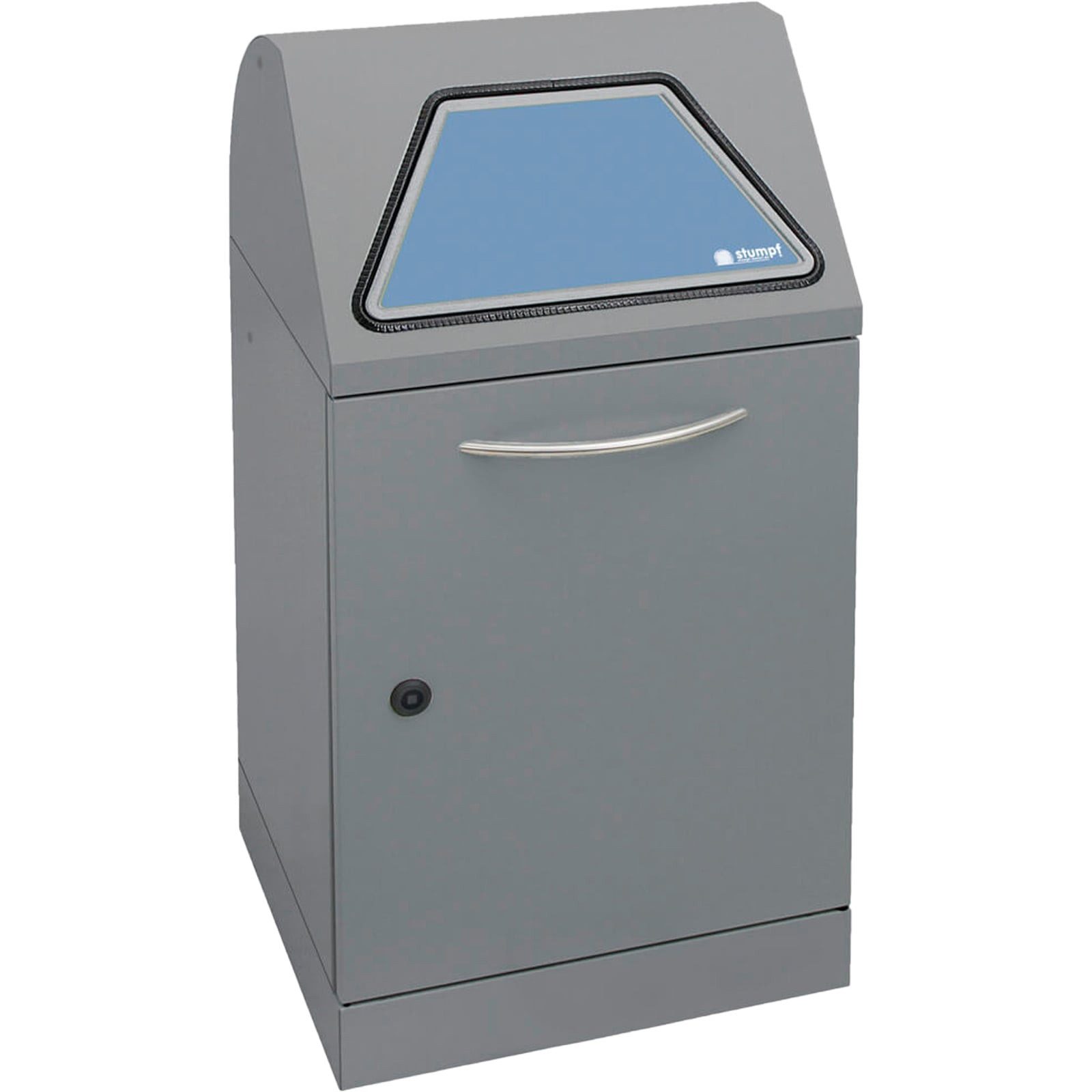 STUMPF Aufbewahrungsbox Stumpf Abfalltrennung Modul-Vario 45 graualu-struktur ProSlide-System