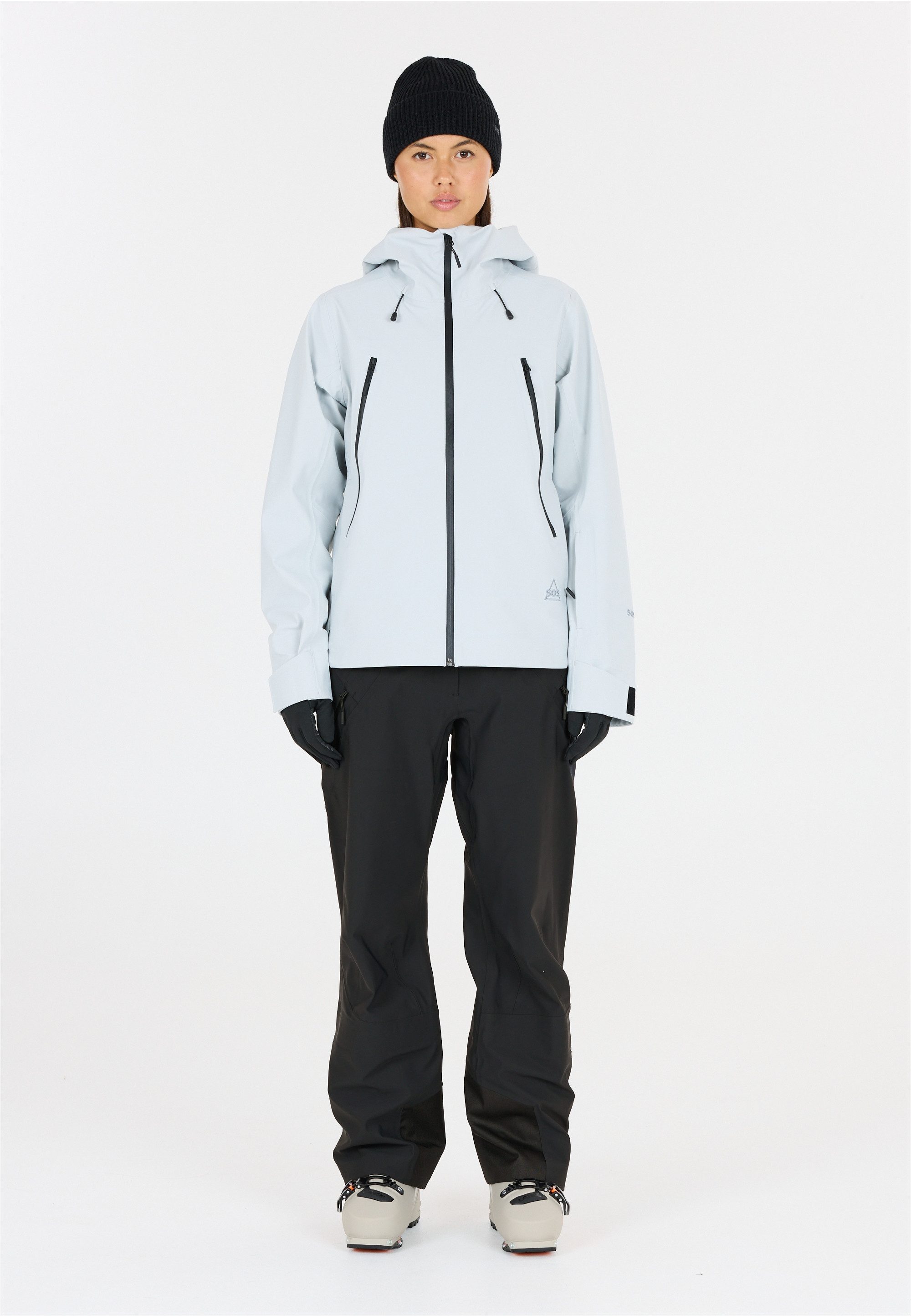 SOS Skihose Hoverla mit smarten Hosenträgern und wetterfester Qualität