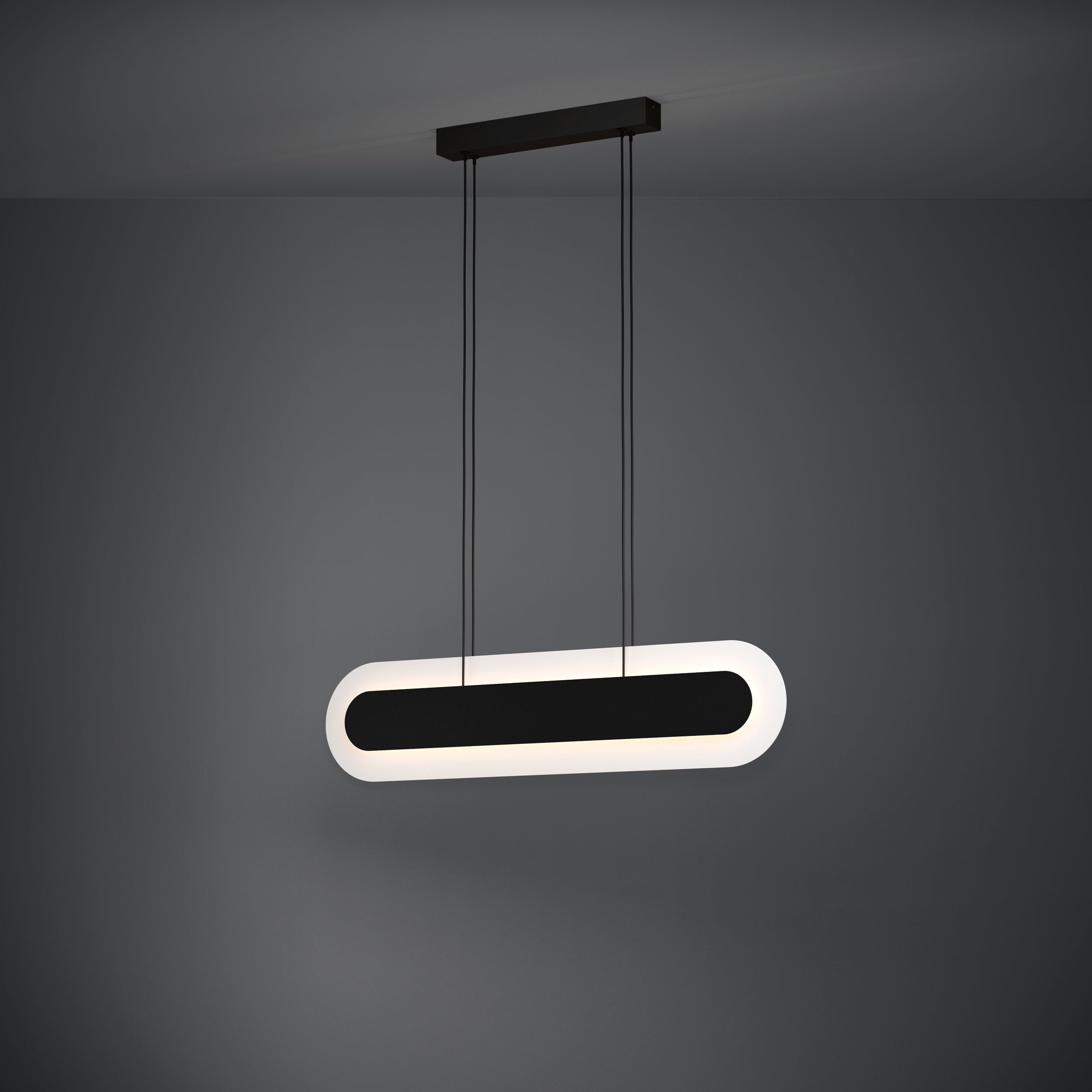 EGLO LED-Hängeleuchte Fabriano, Leuchtmittel inklusive, LED Pendelleuchte dimmbar 86cm 4800lm 3000K - Fabriano