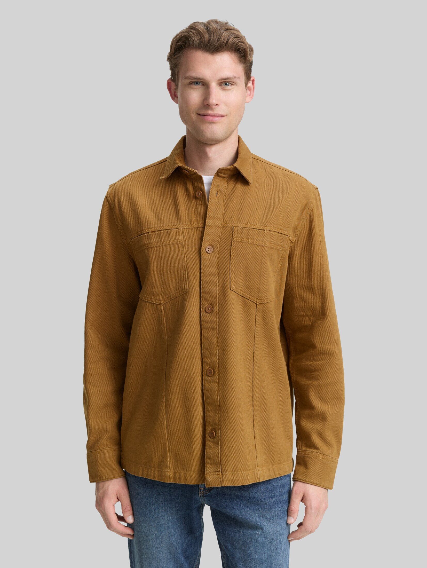 TOM TAILOR Langarmhemd Blusen & Shirts Overshirt mit Brusttaschen