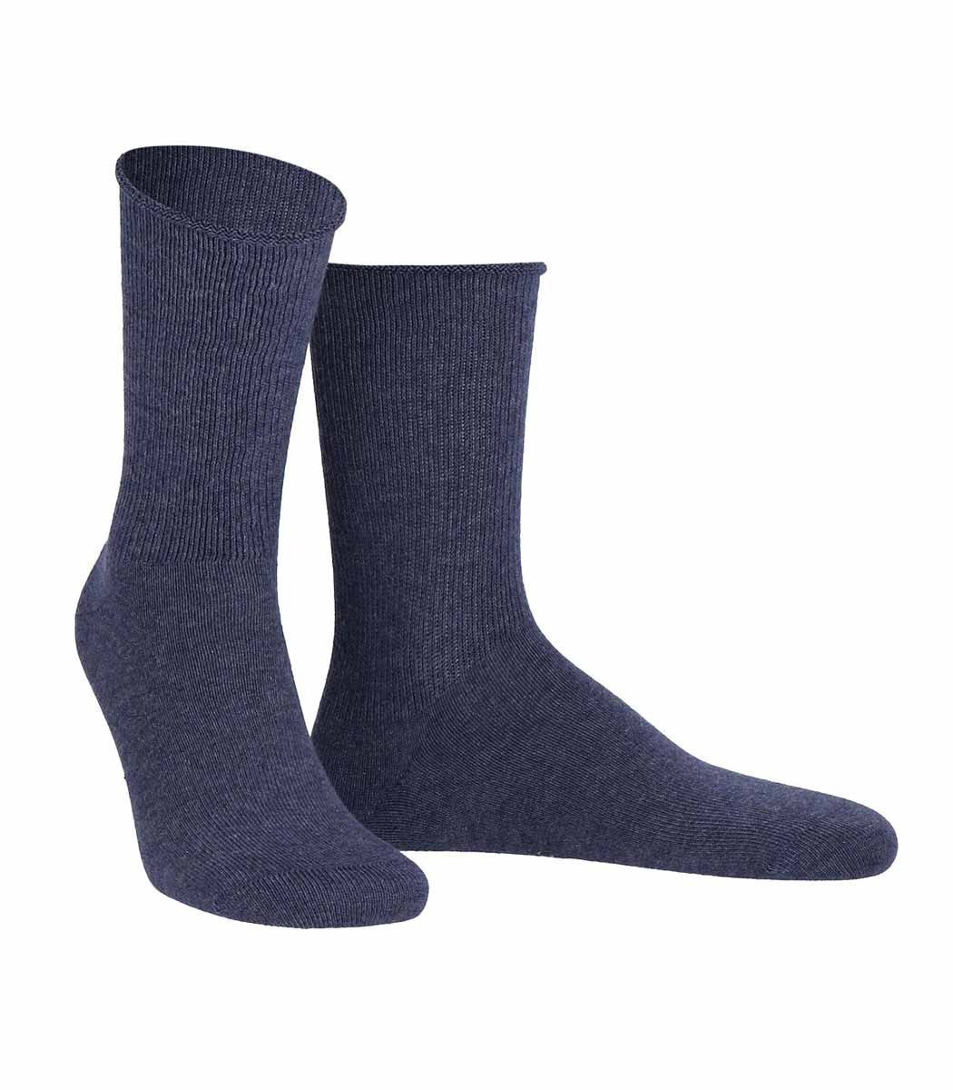 Wilox Langsocken Organic Cotton RIB für Herren (1-Paar, 1 Paar) aus hautfreundlicher Baumwolle