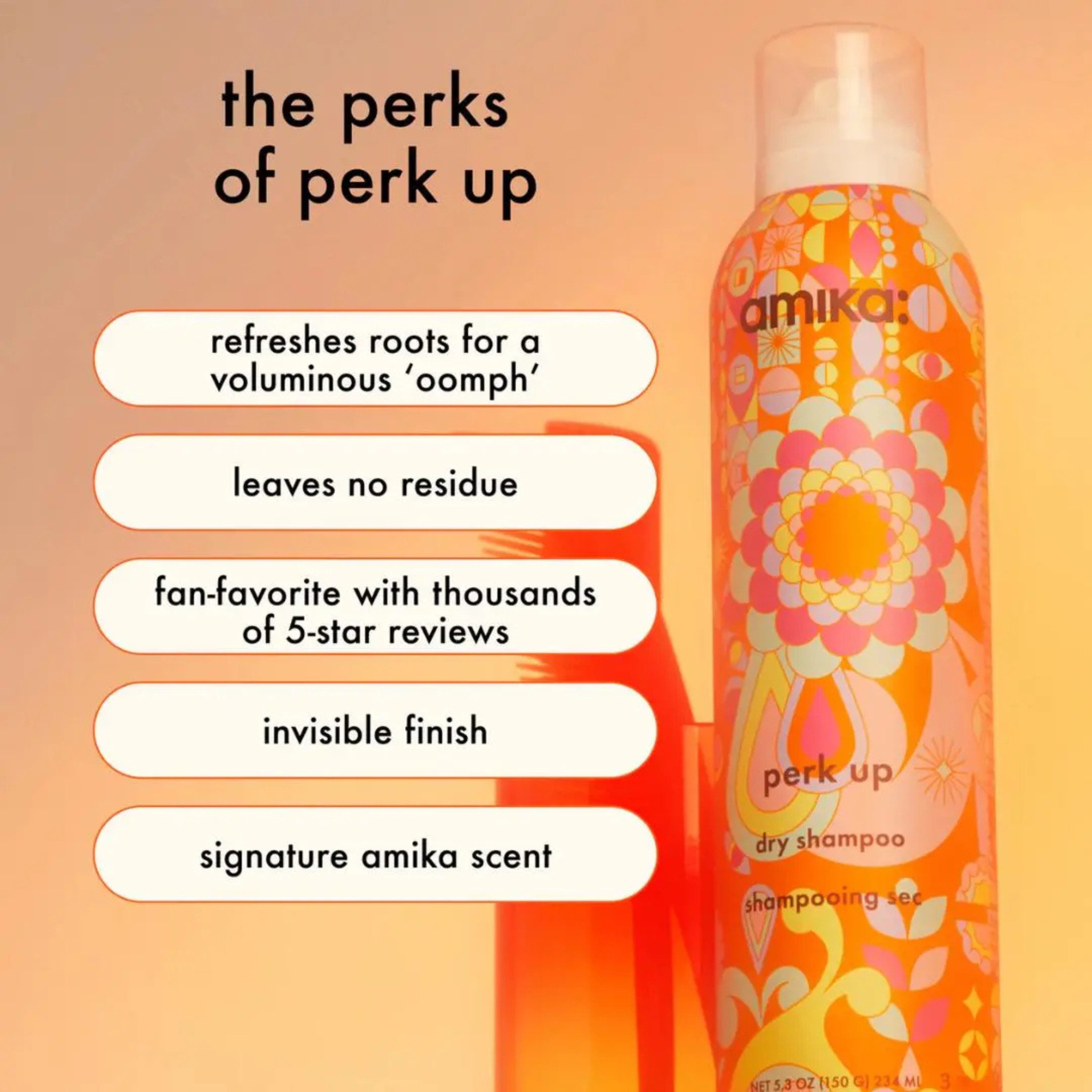Amika Trockenshampoo Amika Perk Up Dry Shampoo 233 ml
