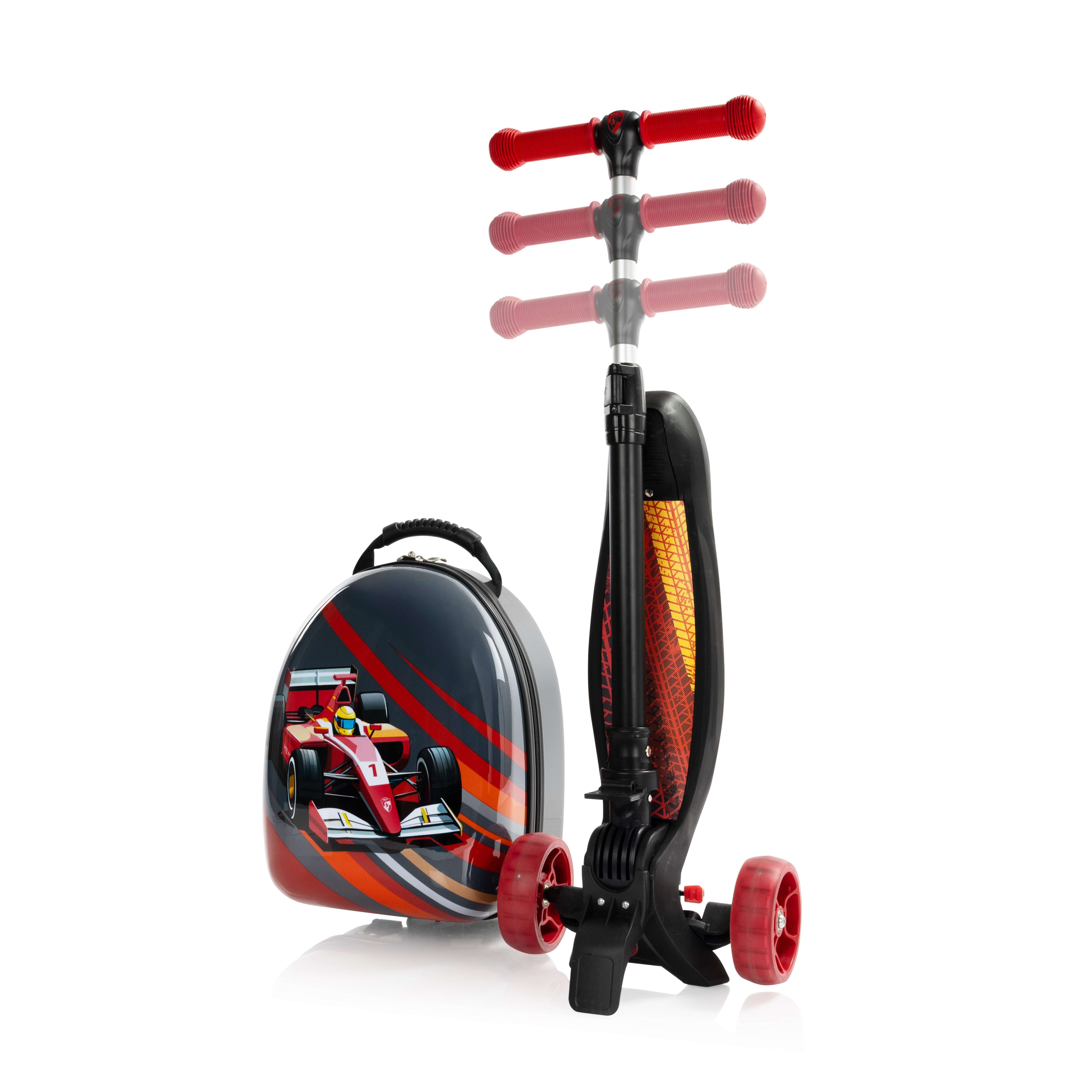 Heys Kinderkoffer Heys Turbo Tots Scooter, Kindertrolley, Reisekoffer, Scooter mit robuster Ausstattung