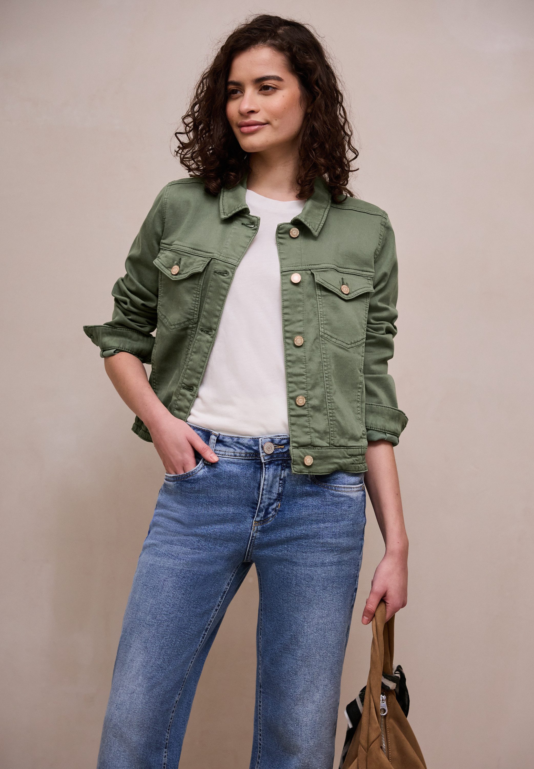 STREET ONE STUDIO Jeansjacke im Denim-Style günstig online kaufen