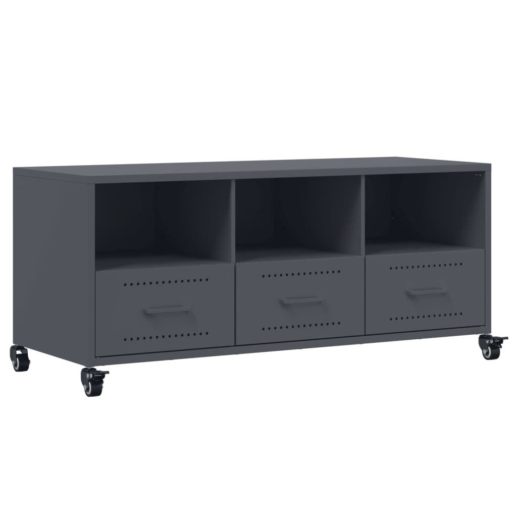 vidaXL TV-Schrank TV-Schrank Anthrazit 100,5x39x43,5 cm günstig online kaufen