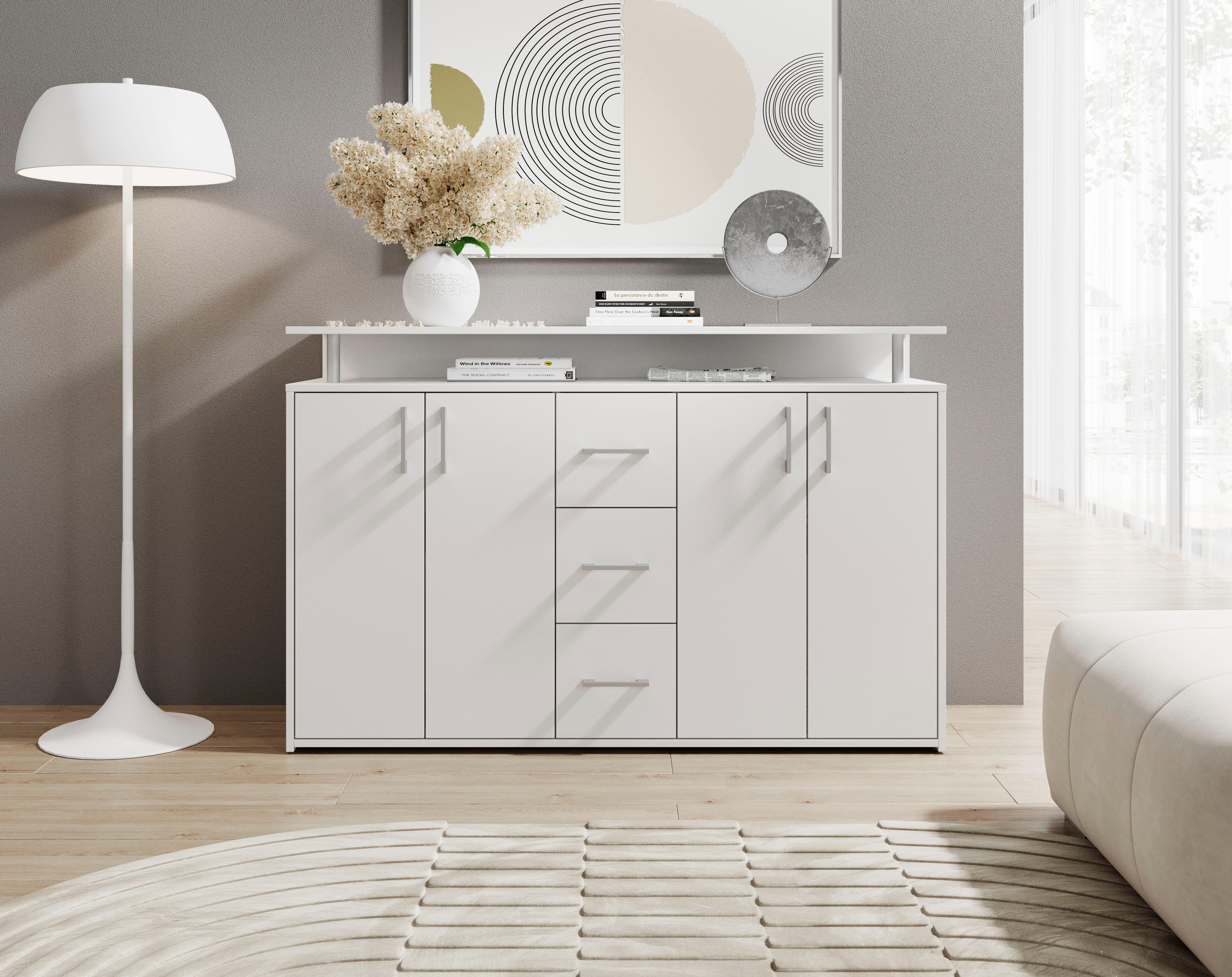 HBZ Sideboard Drivno Sideboard, B/H/T 139x90x34 günstig online kaufen