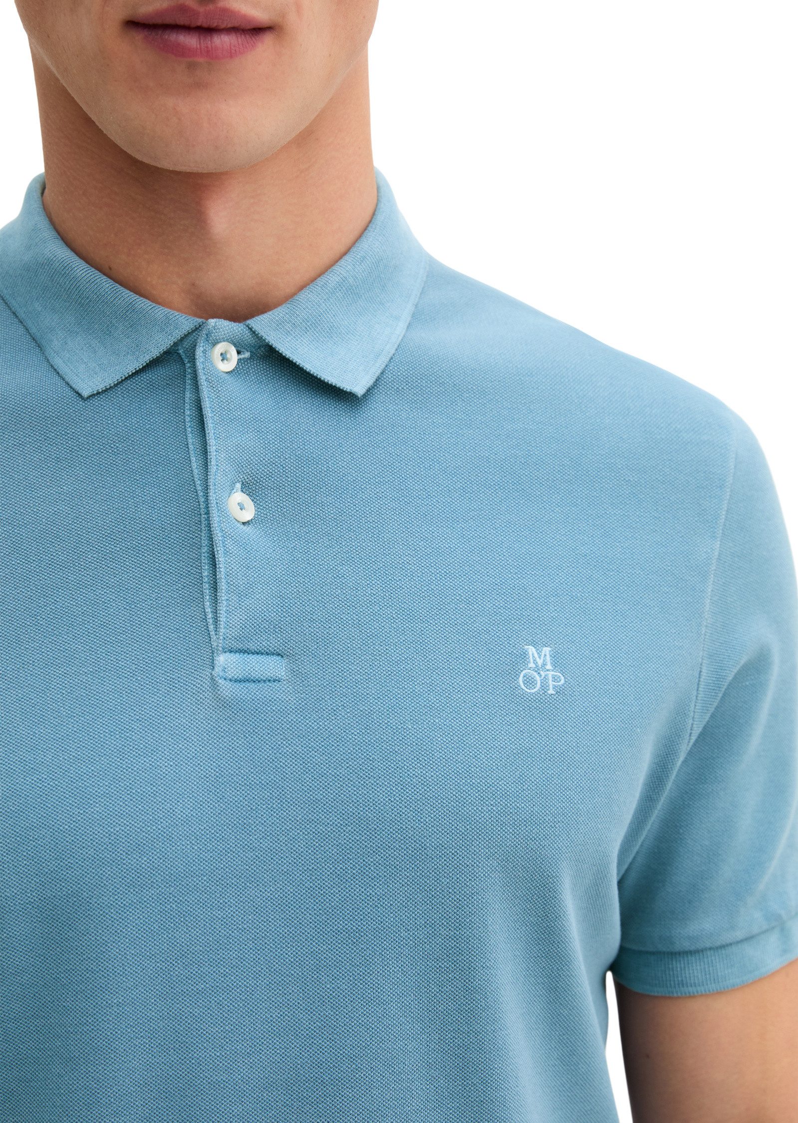 Marc O'Polo Poloshirt aus Organic Cotton-Stretch