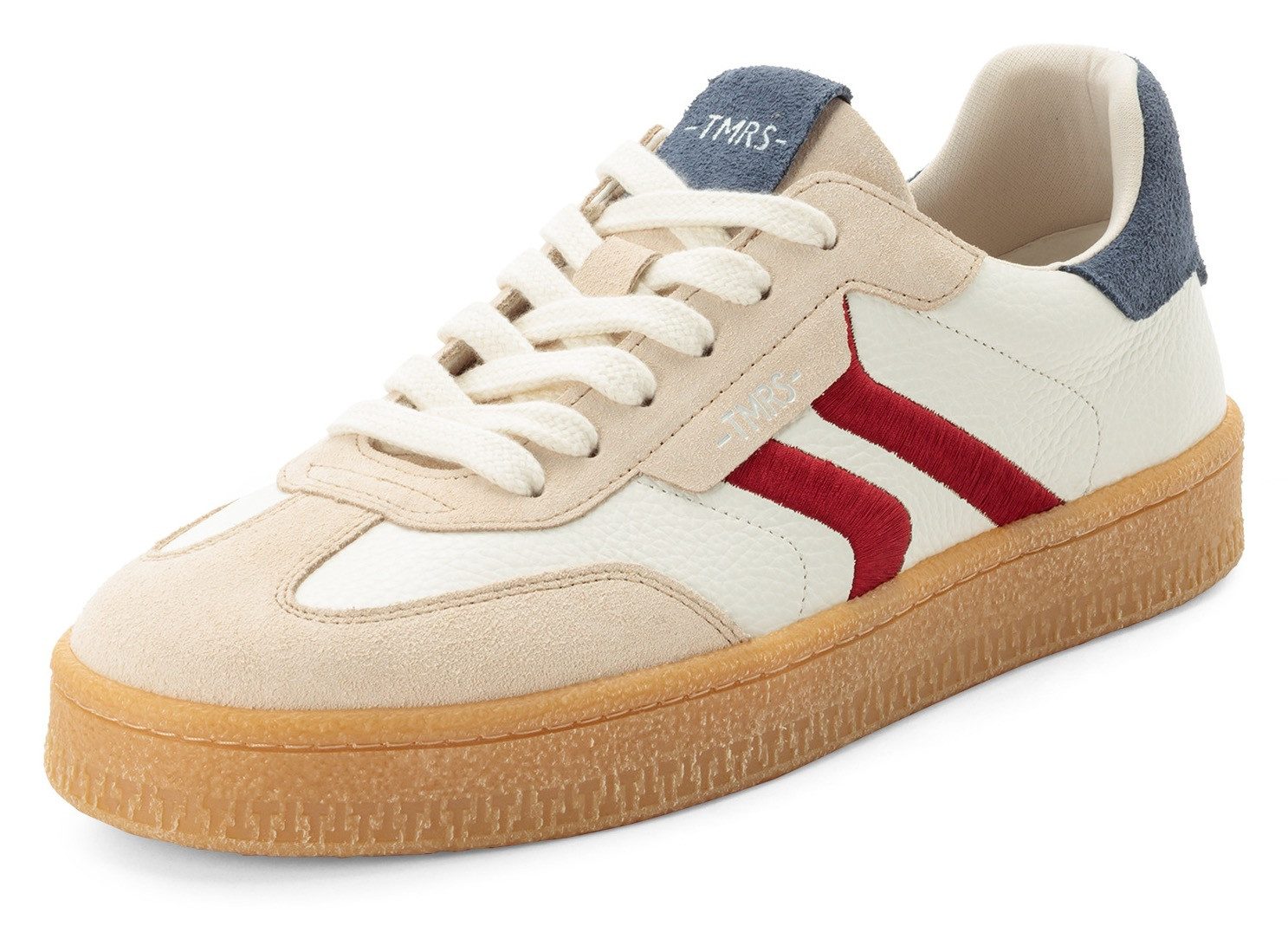 Tamaris Sneaker Freizeitschuh, Halbschuh, Schnürschuh mit Kontrastbesatz günstig online kaufen