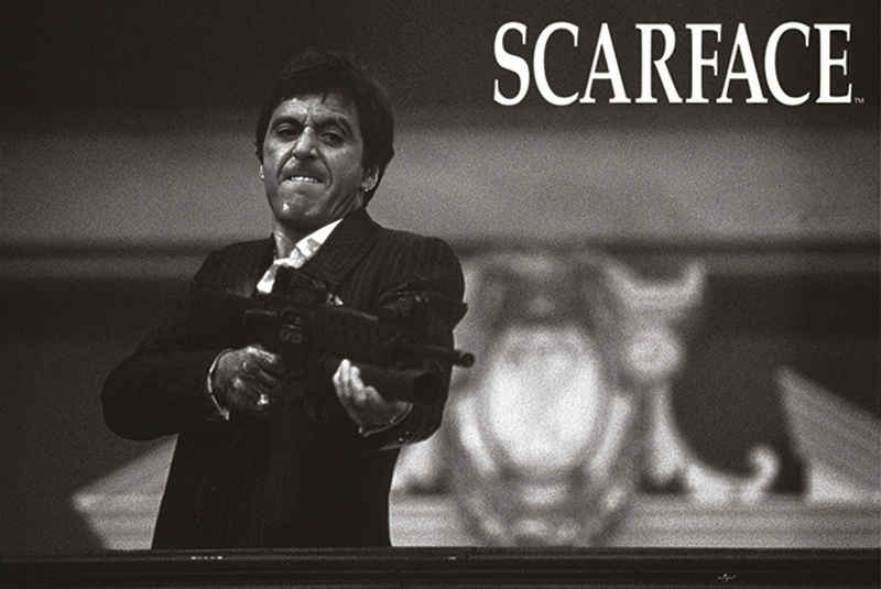 PYRAMID Poster Scarface Poster 91,5 x 61 cm