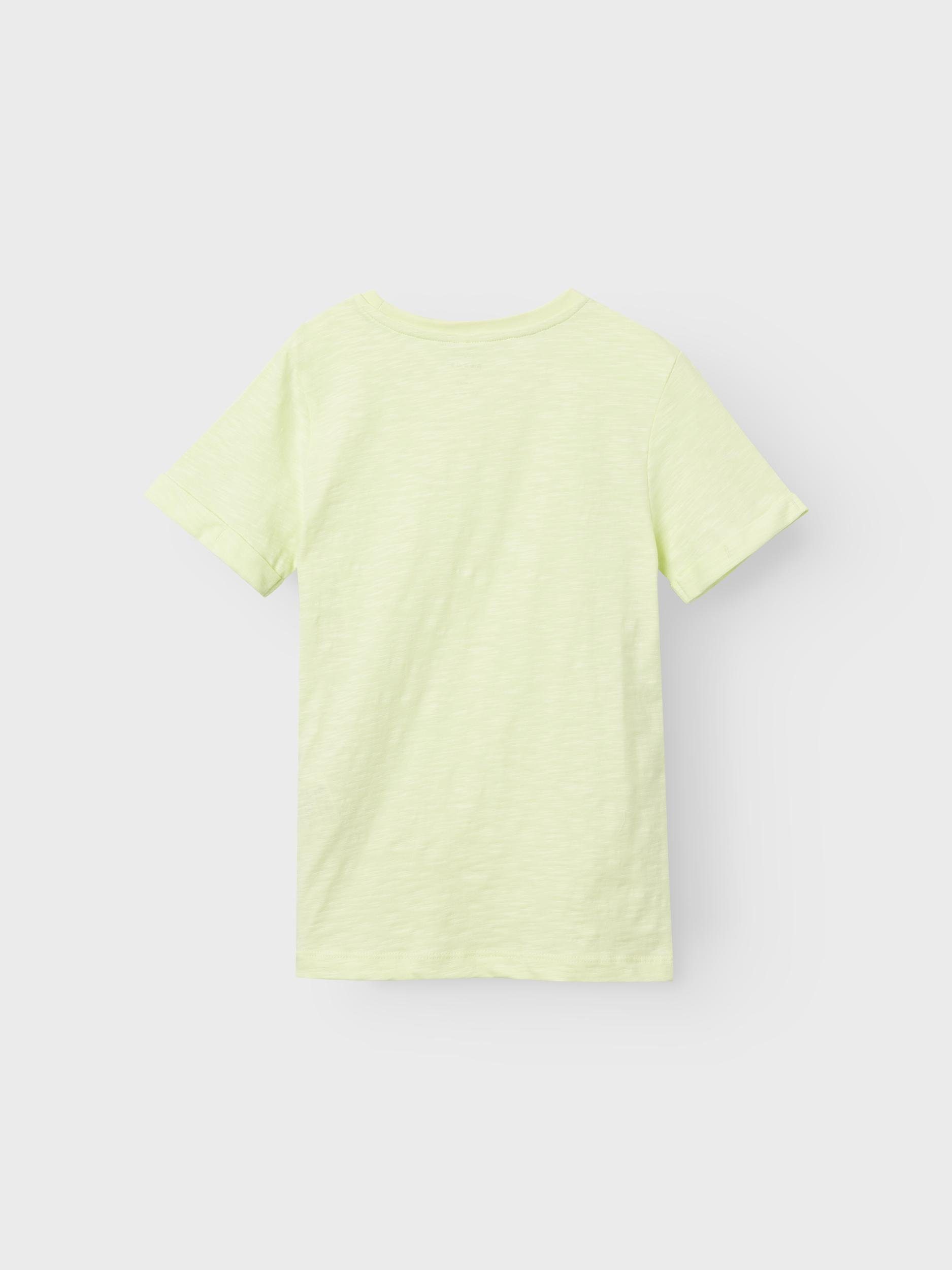 T-Shirt It lime cream NKMVINCENTTOP Name F