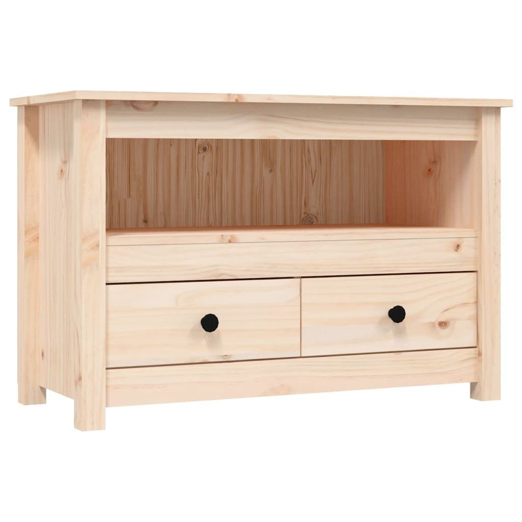vidaXL TV-Schrank TV Schrank Fernsehschrank Lowboard Regal Sideboard 79x35x52 cm Massivh