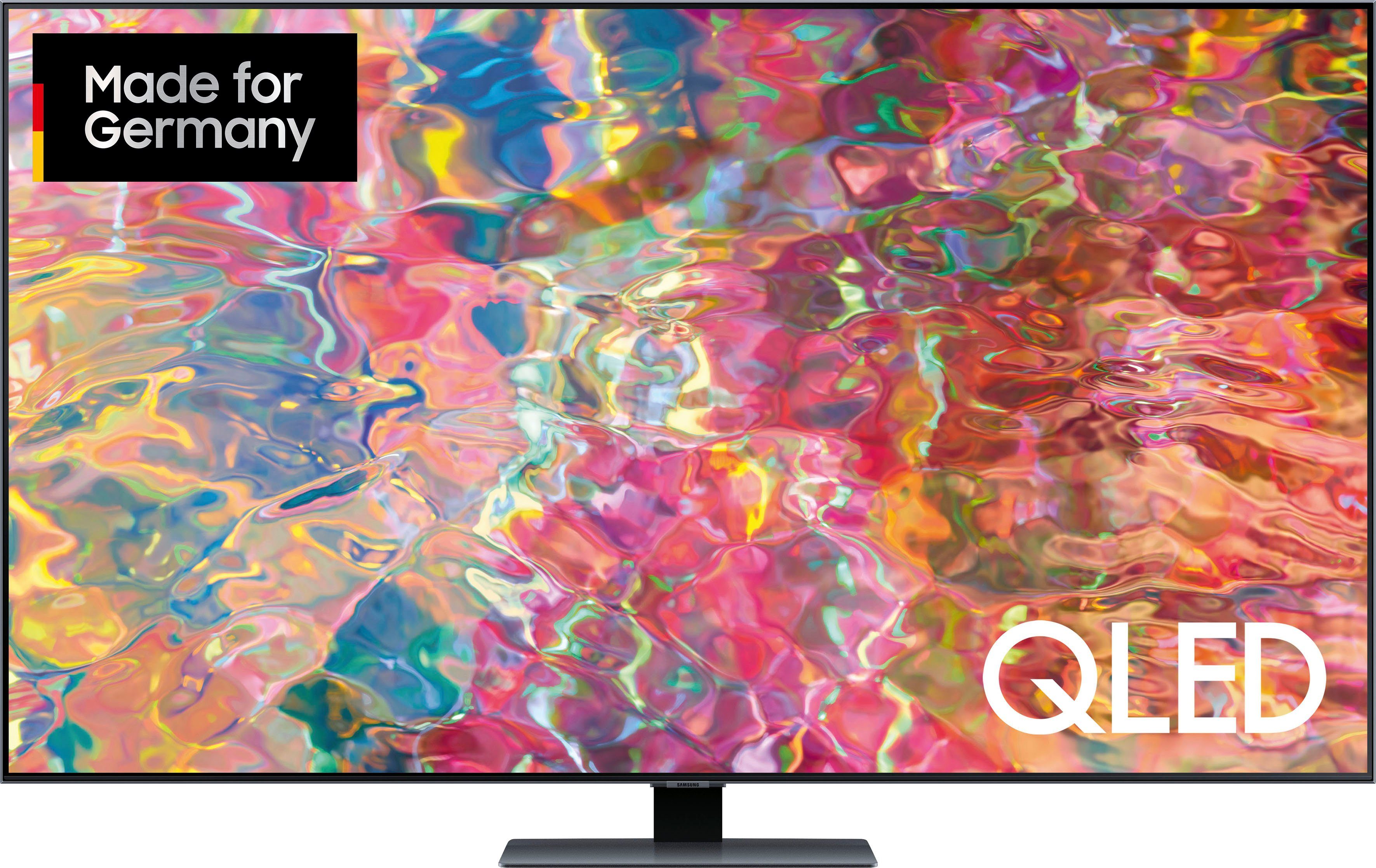 Samsung GQ85Q80BAT QLED-Fernseher (214 cm/85 Zoll, Smart-TV, Quantum  Processor 4K,Quantum HDR 1500,Sumpreme UHD Dimming)