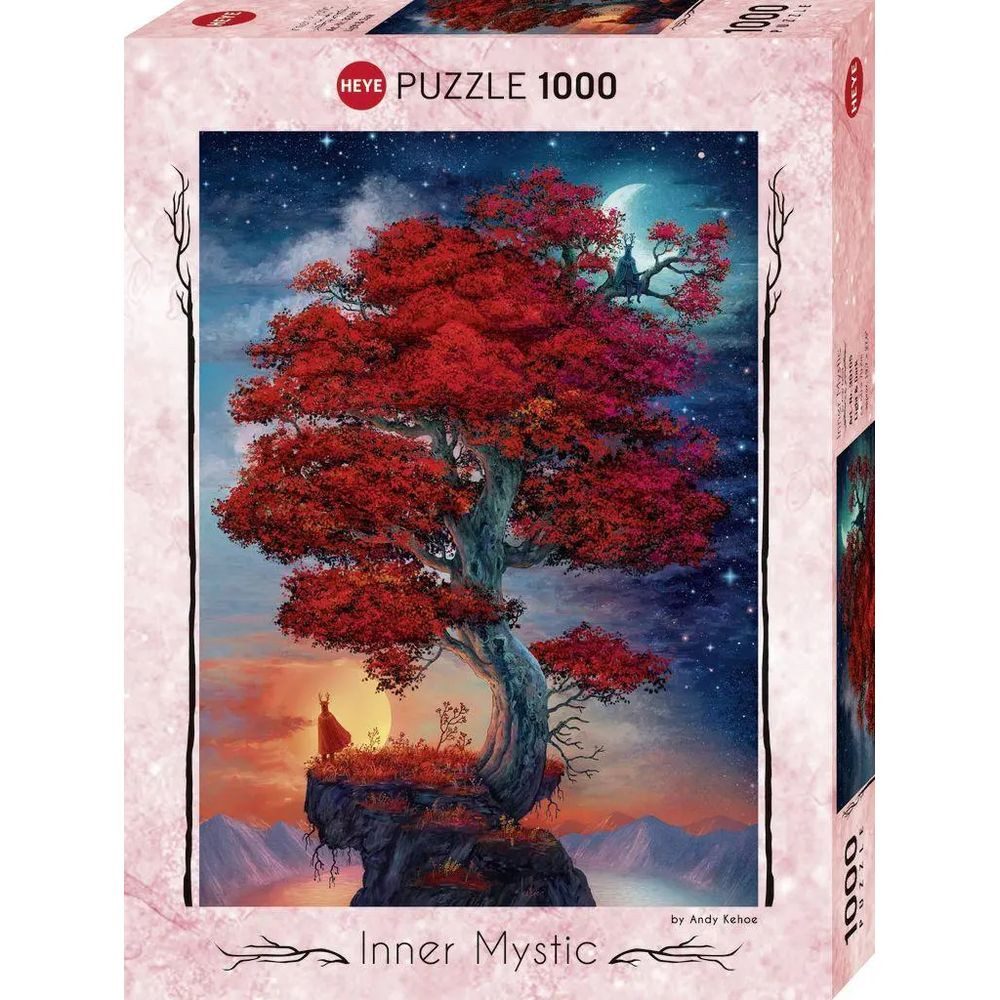 HEYE Puzzle LIGHT & DARK, HEYE Puzzle von Rie Tokimatsu, 1000 Puzzleteile