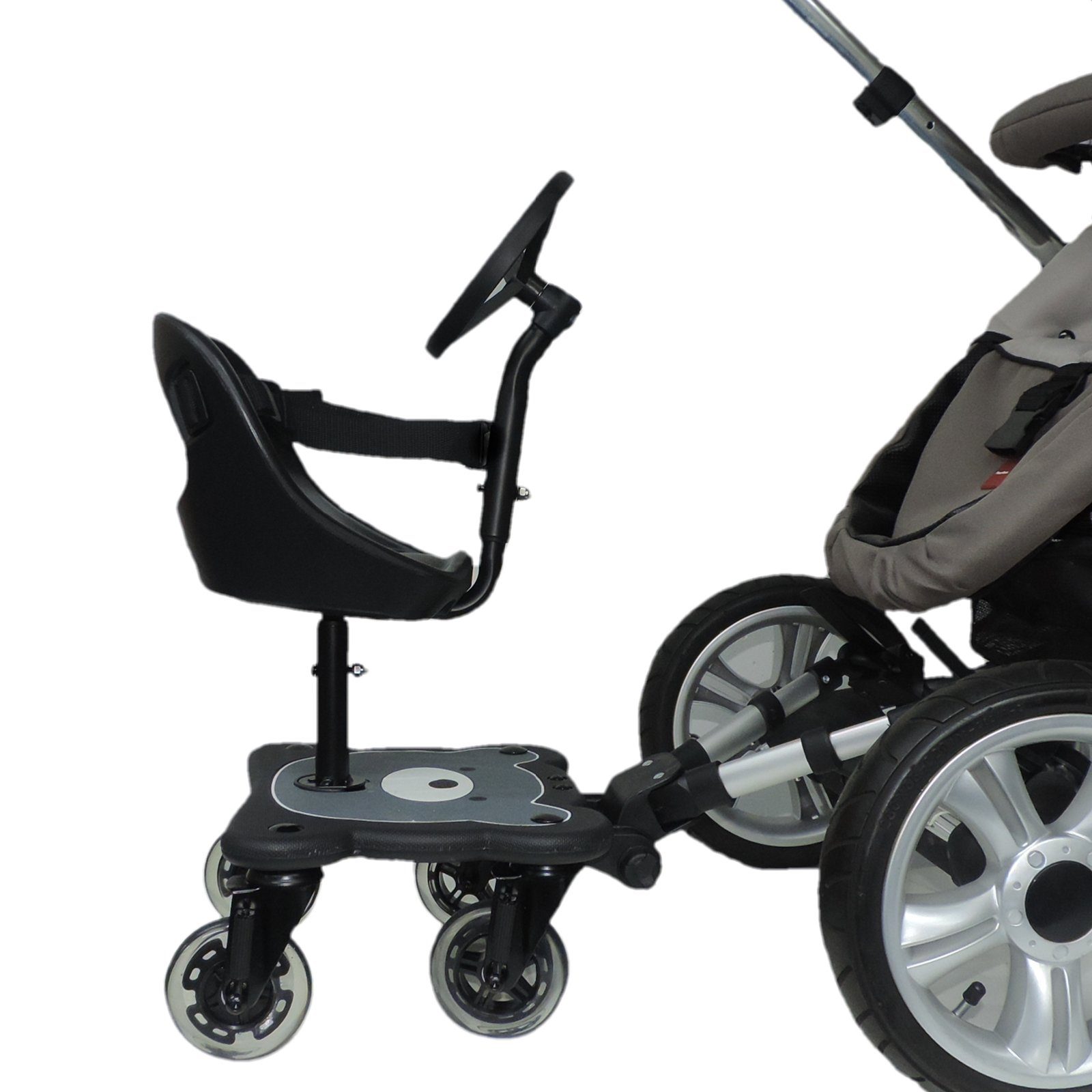 Buggyboard Eichhorn Cozy B-Rider mit Sitz und Lenkrad