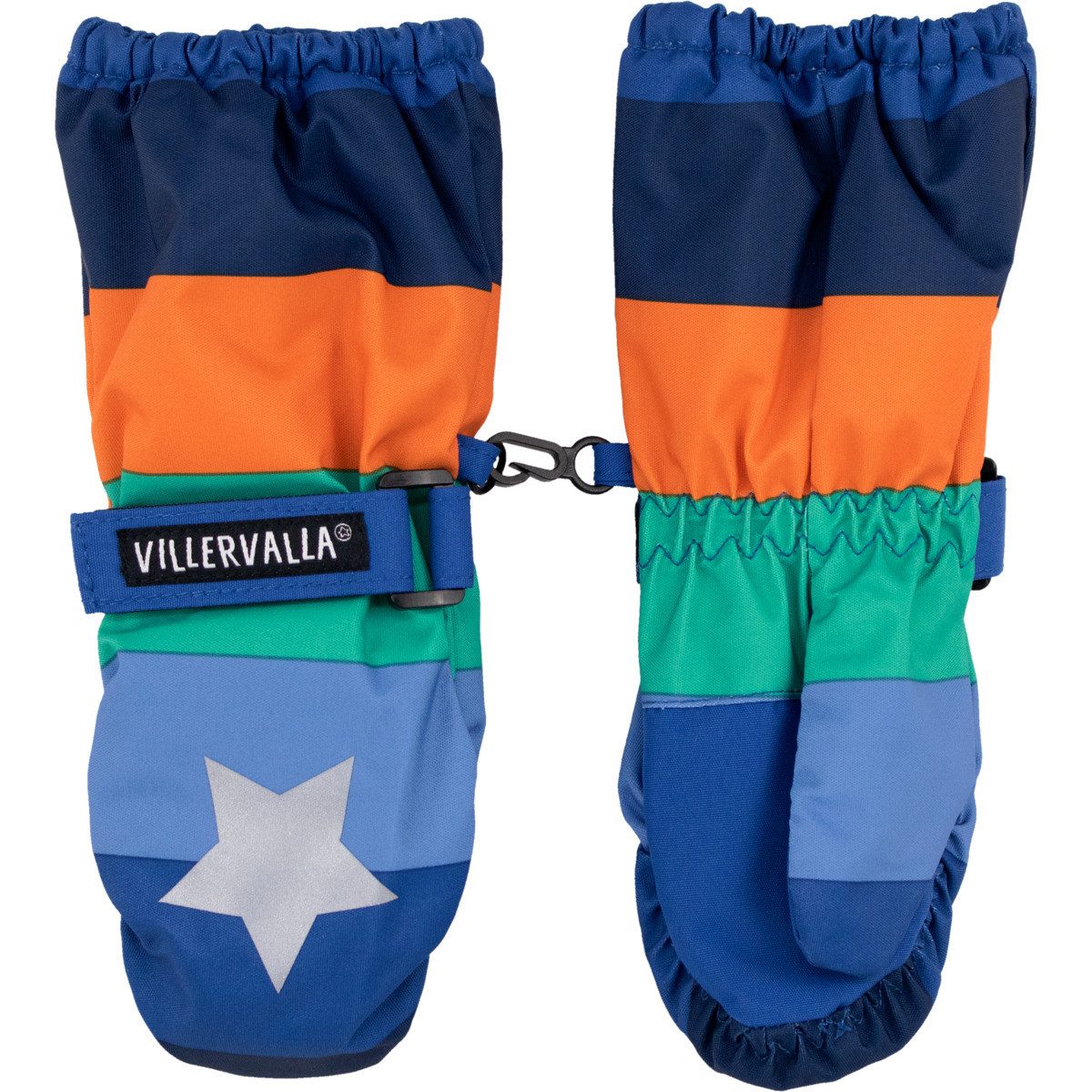 Villervalla Multisporthandschuhe Sterne Unisex Kinder (1-St) Fahrradhandschuhe, Thermo, Skihandschuhe, Fäustling, Fingerhandschuhe