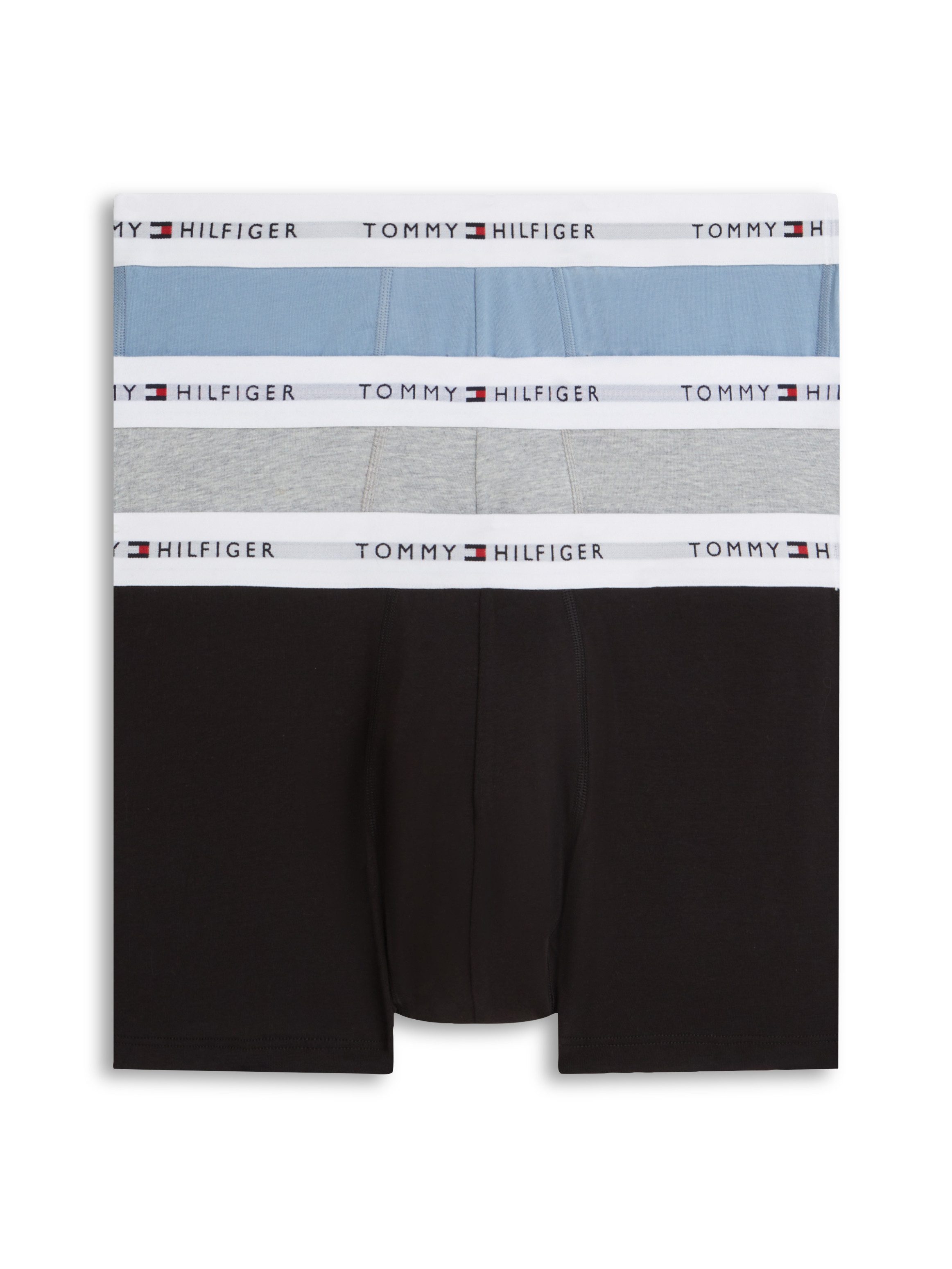 Tommy Hilfiger Underwear Trunk (3-St) Körpernahe Passform mit elastischem Bund