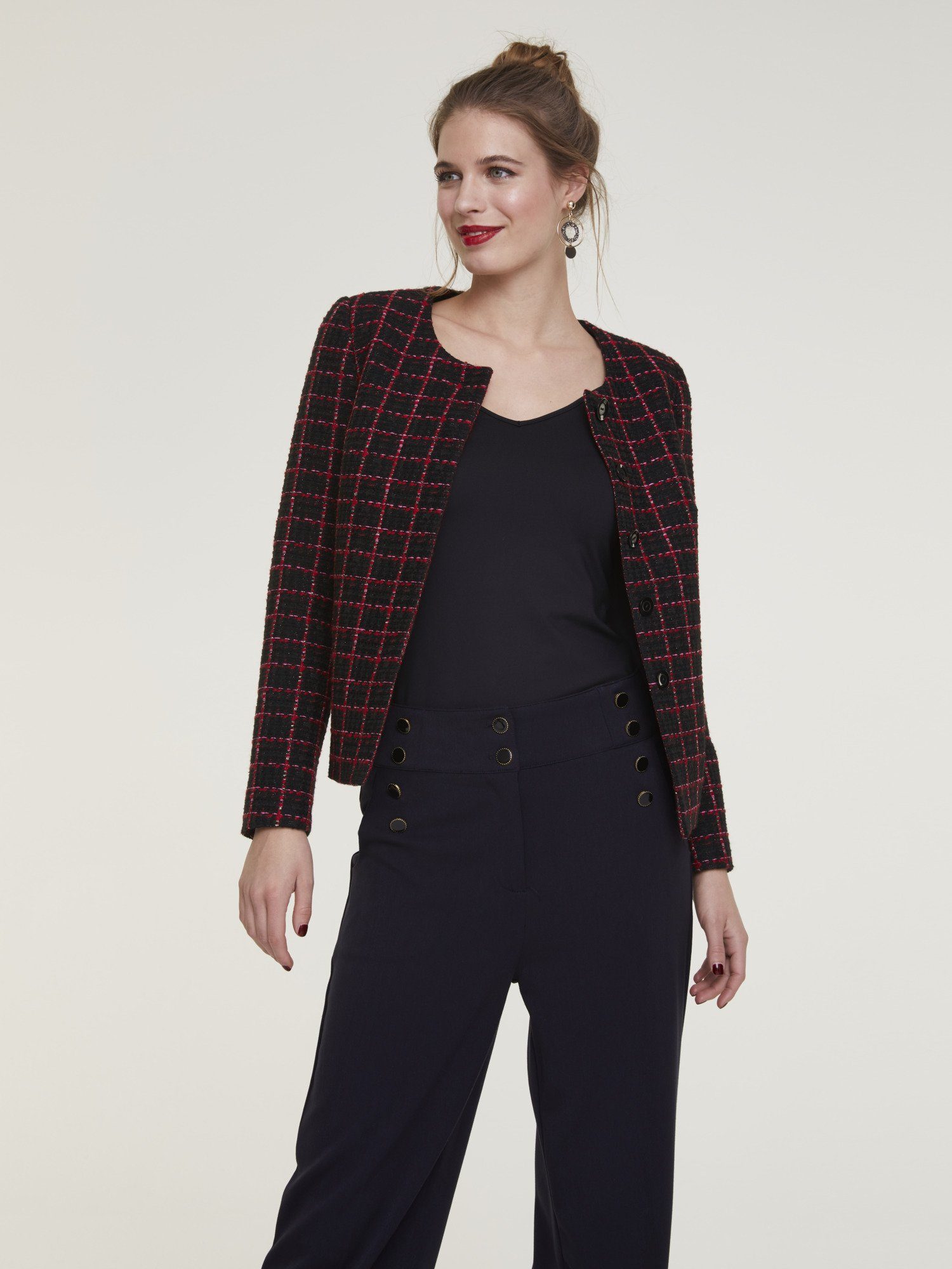 ASHLEY BROOKE by Heine Blazer aus Boucle, Im angesagten Look online