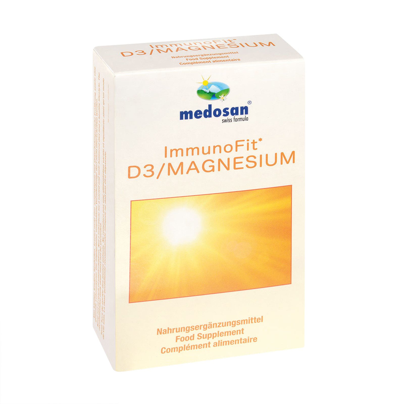 Medosan ImmunoFit Vitamin D3 mit Magnesium Kapseln, 60 er 60,00 St.