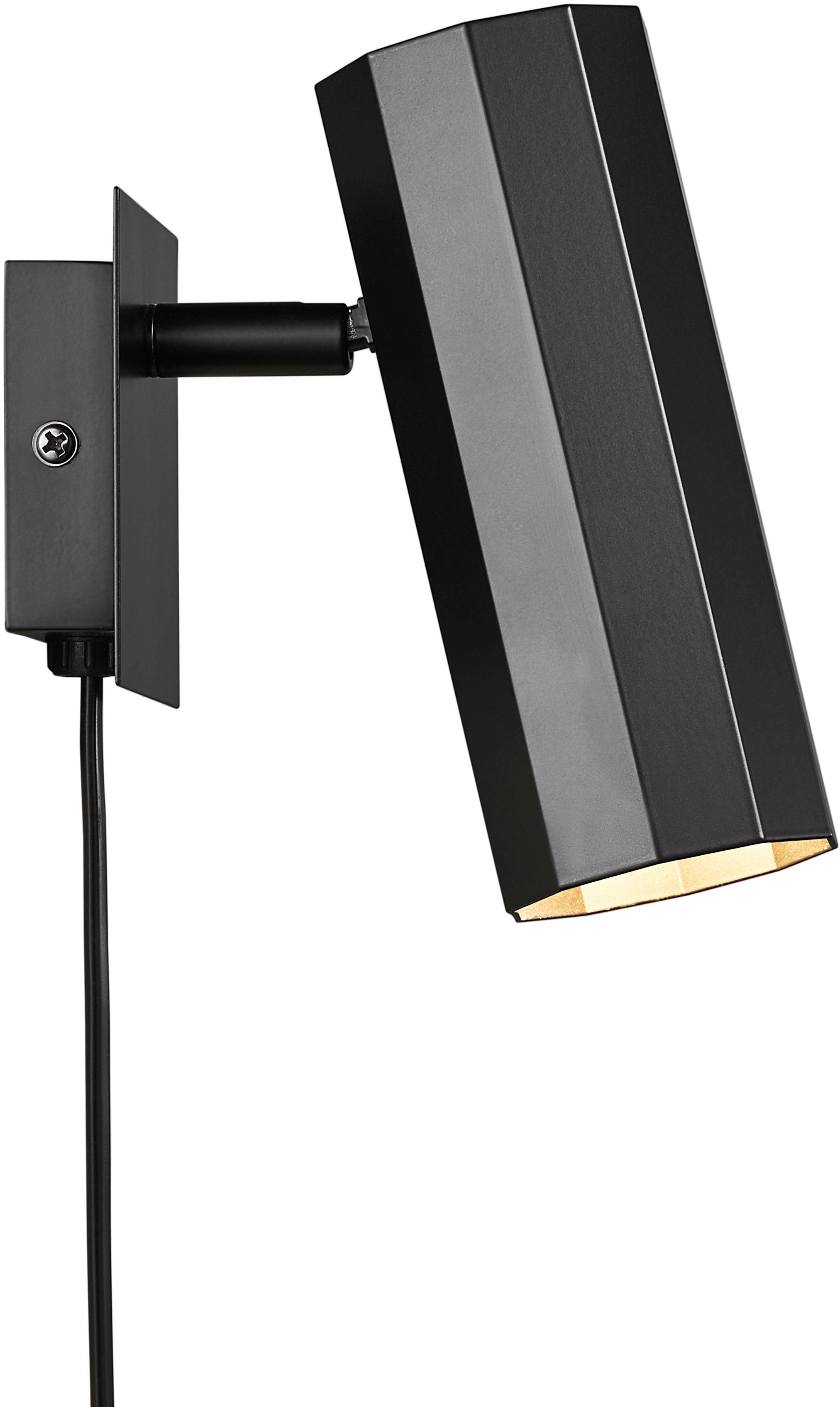 Nordlux Wandleuchte Alanis, ohne Leuchtmittel, inkl. LED-Modul Minimalistisches Design, 10-seitiges 2W Profil