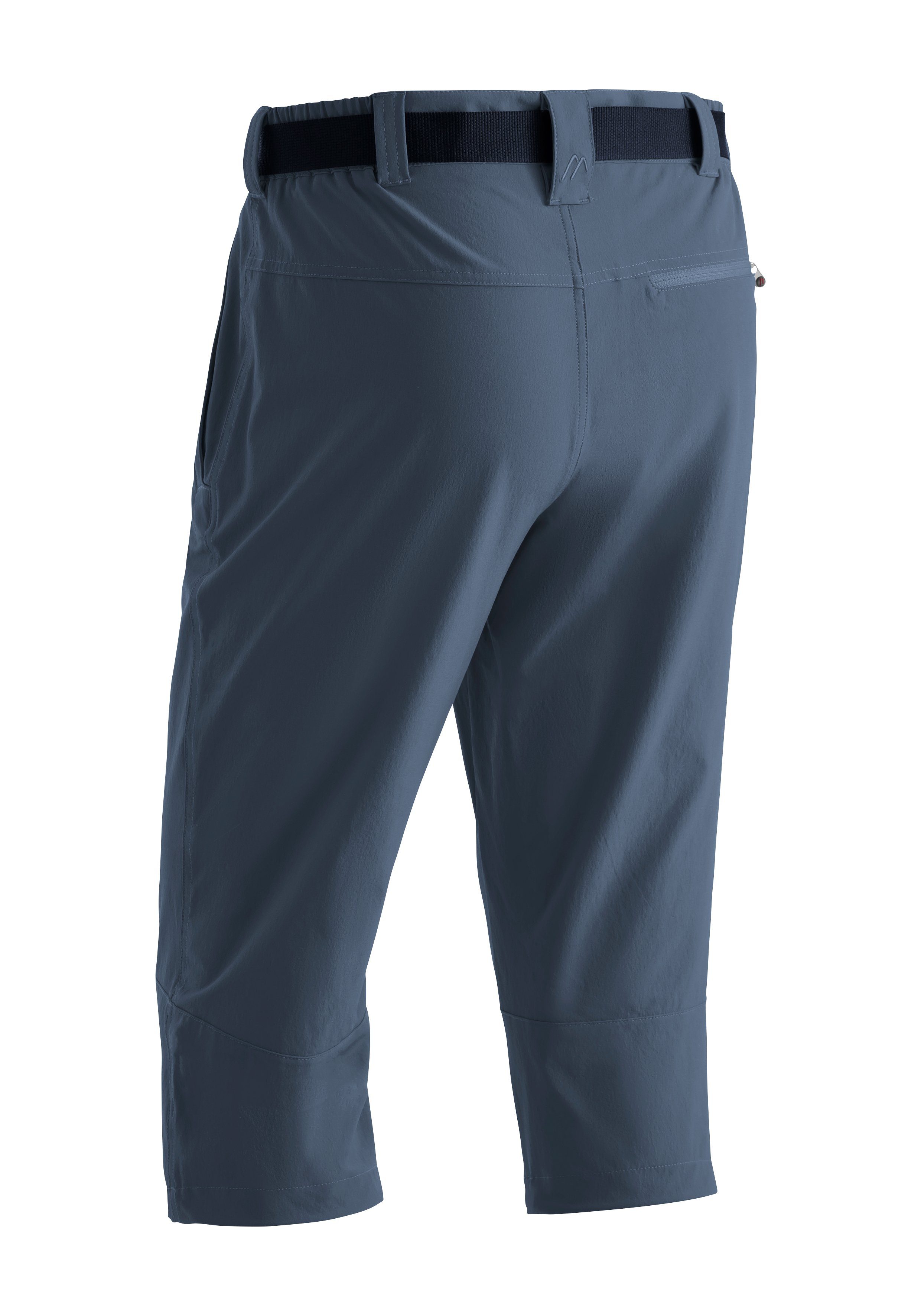 Maier Sports Caprihose Jennisei kurze Hose Herren, luftige Wanderhose, leichte Outdoorhose, Reg Fit
