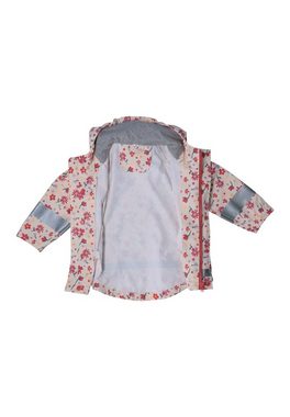 Sterntaler® Regenjacke Regenjacke Blumen (1-St., Kinder Regen- und Matschjacke mit süßen Motiven) Regenjacke Kinder mit Kapuze, Funktionsjacke Kinder