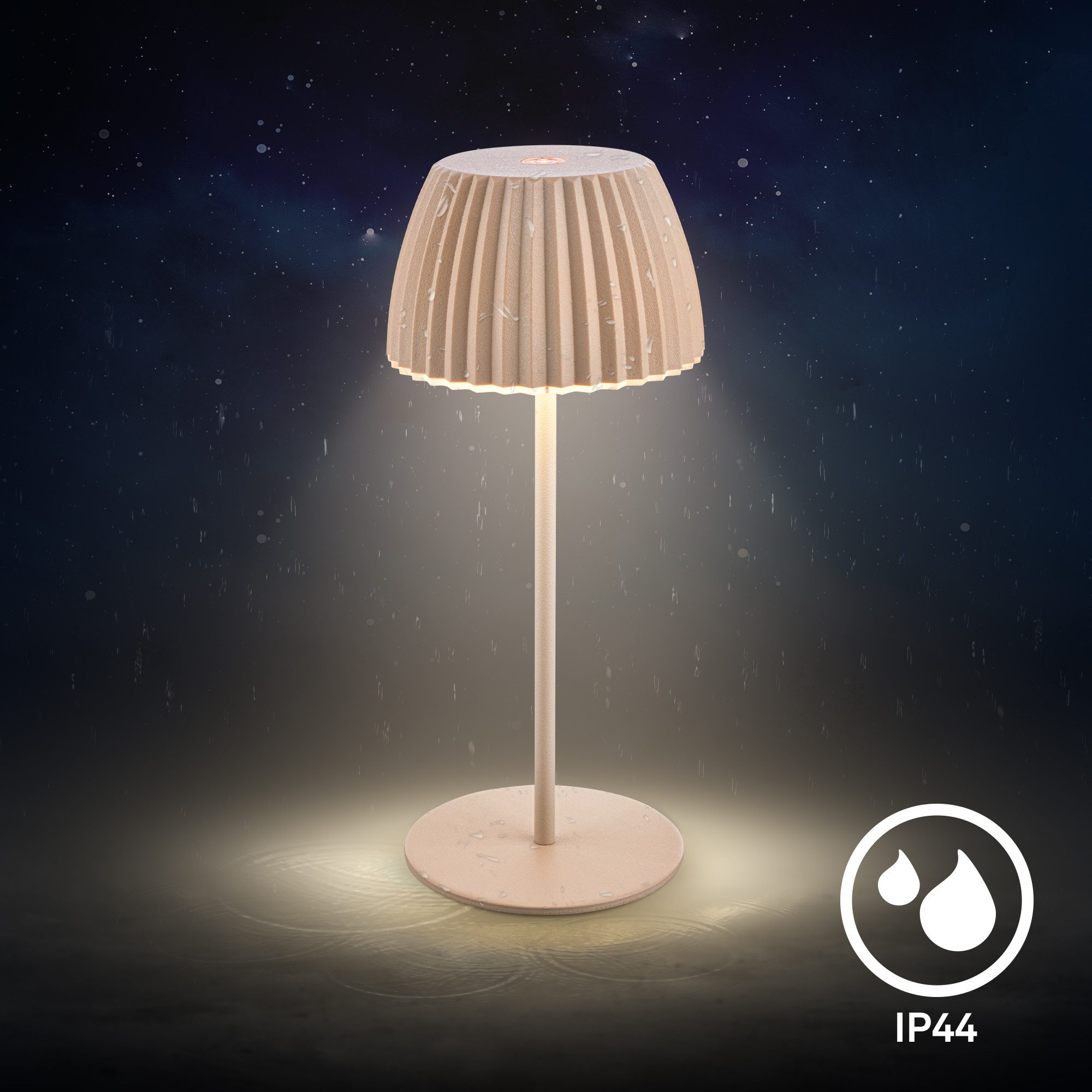 Briloner Leuchten LED Tischleuchte Akku LED Tischleuchte, LED fest integriert – Bild 5 von 5