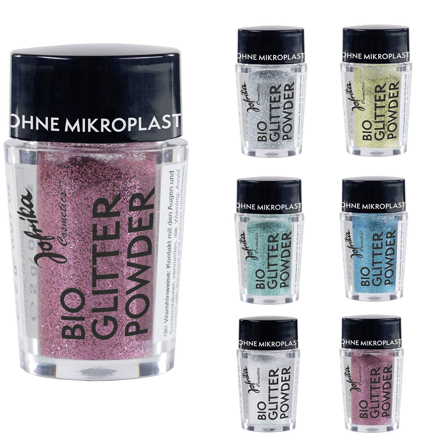 jofrika Theaterschminke Jofrika Bio Glitter Powder, Döschen 2g