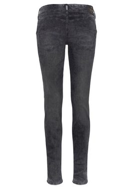 Herrlicher Slim-fit-Jeans GINA SLIM POWERSTRETCH mit seitlichem Keileinsatz