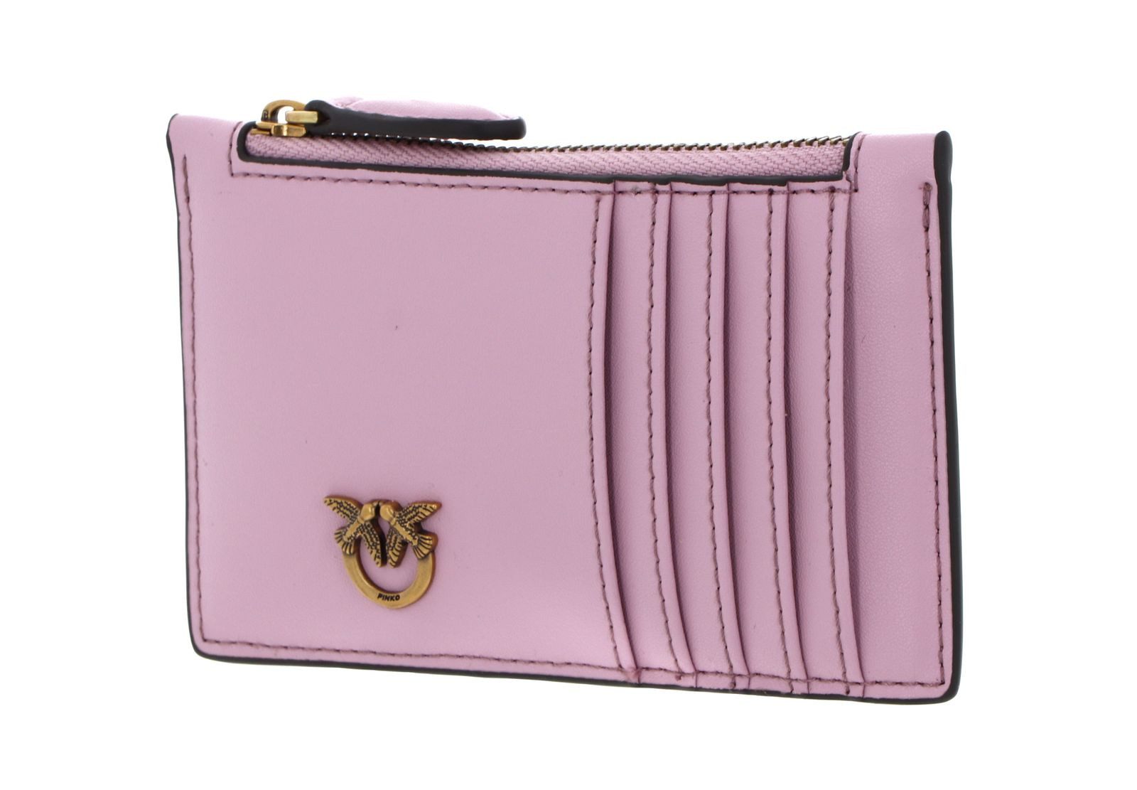 PINKO Kartenetui Cardholder, aus echtem Rindsleder