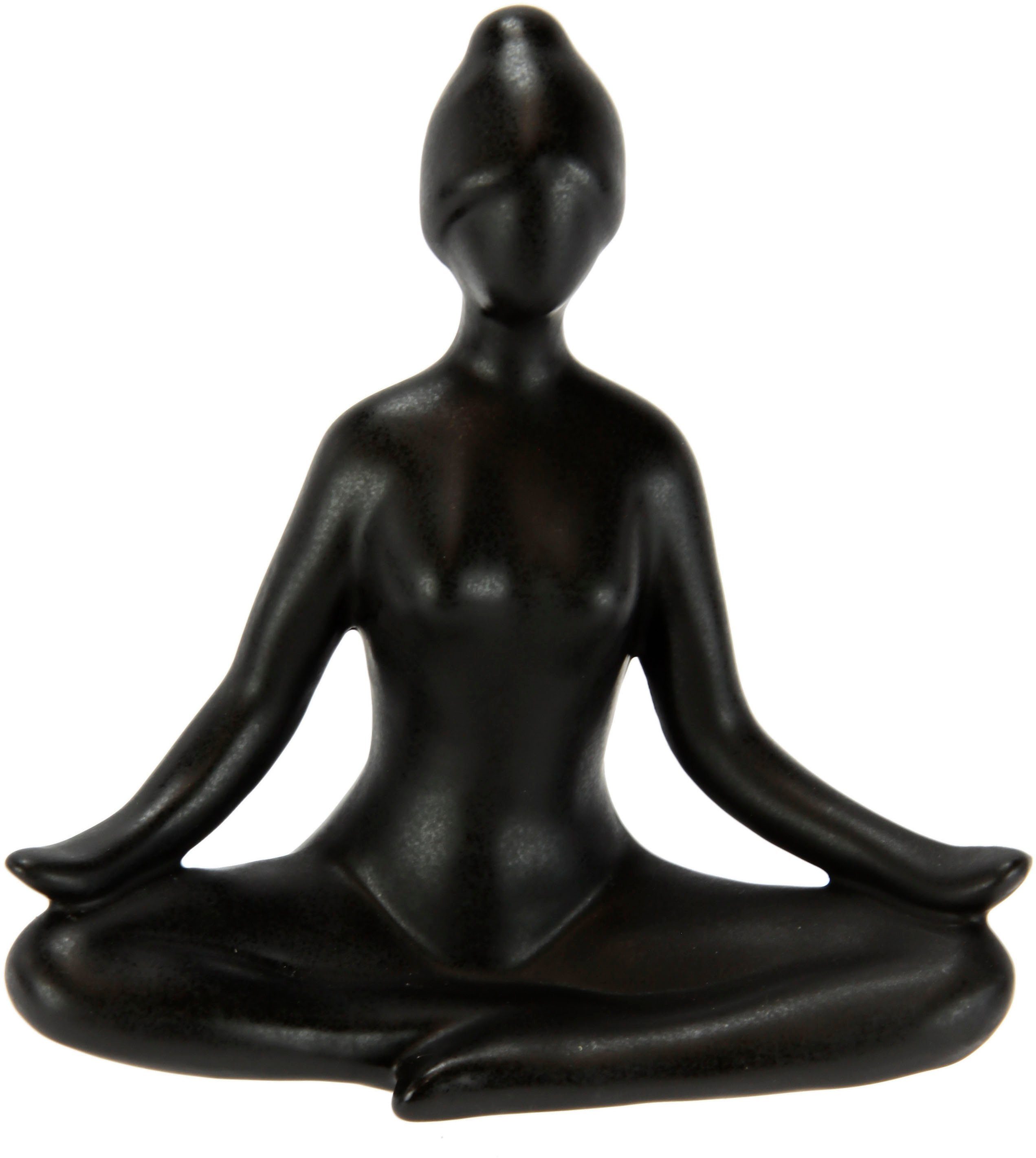 Yogafigur, I.GE.A. Dekofigur Yoga-Frau, Yogaskulptur Set, 3er