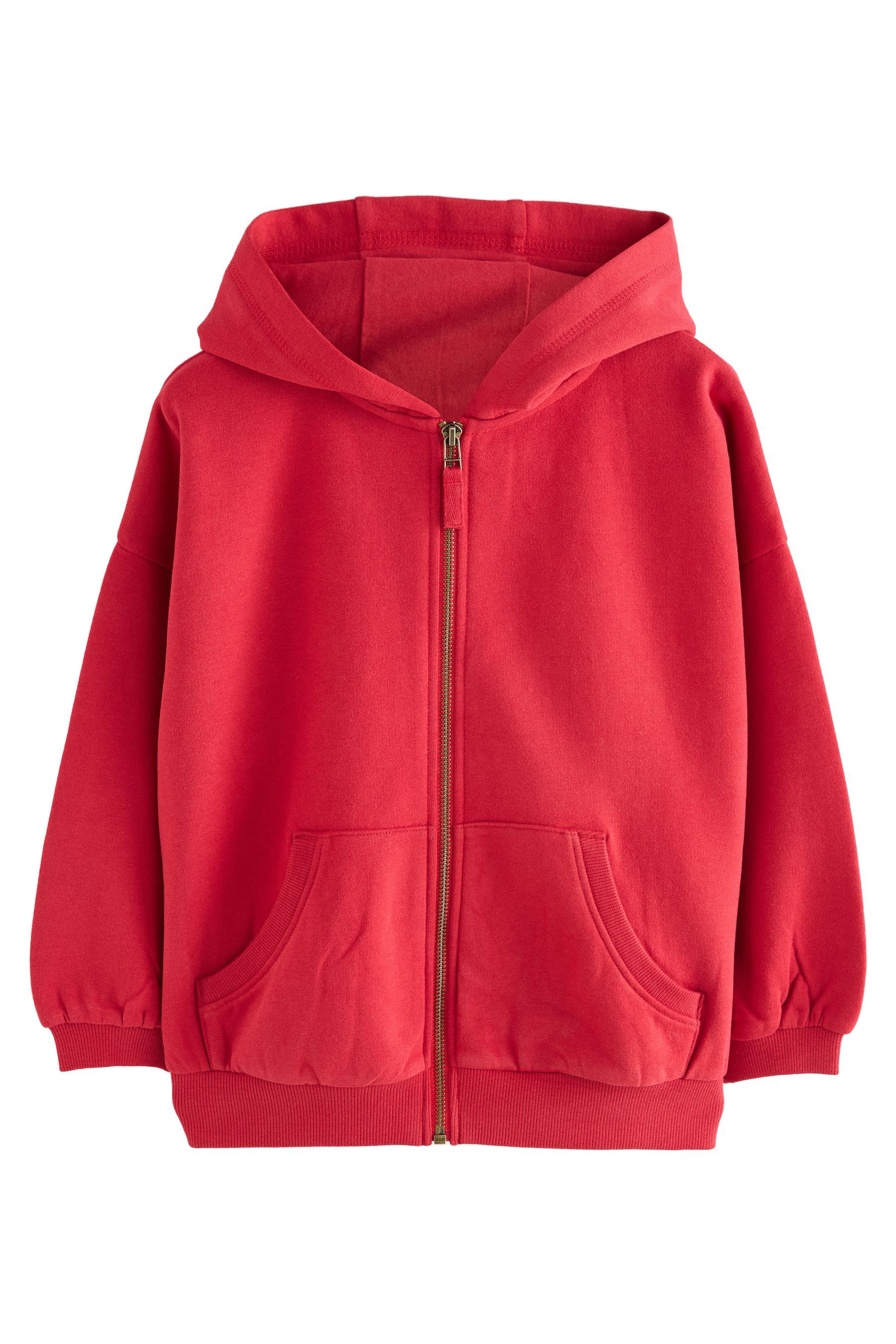 Kapuzensweatjacke Sportliche Kapuzenjacke