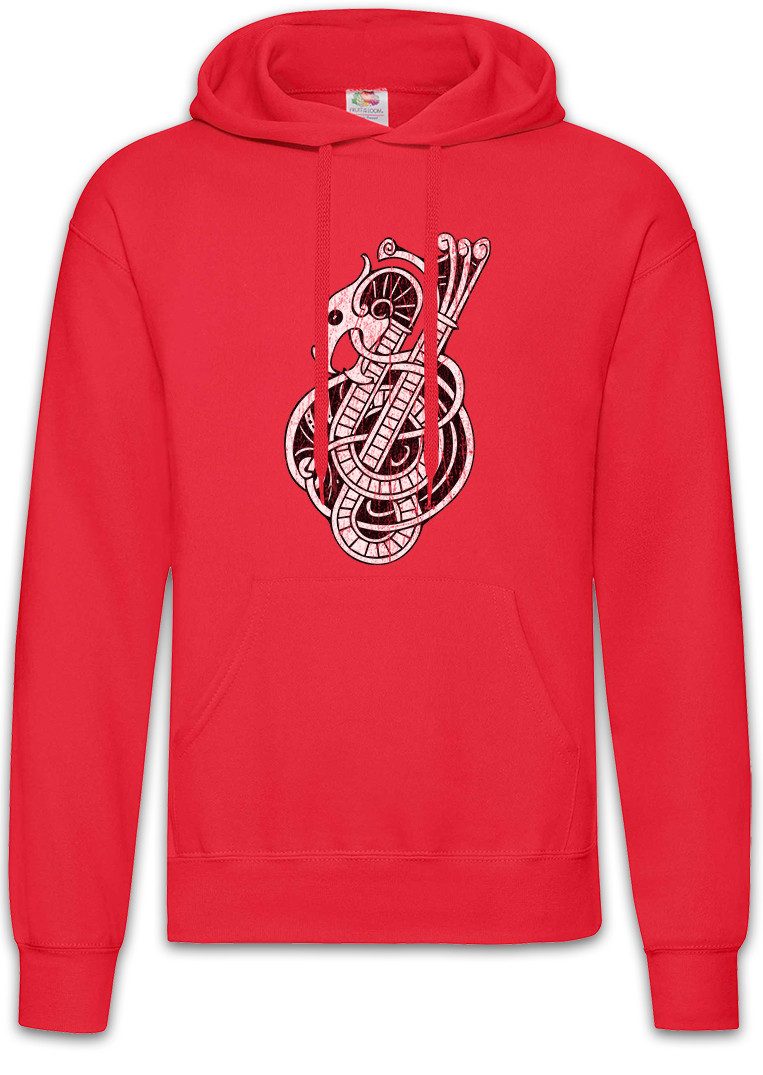 Hoodie Nordic Dragon Herren Hoodie Drache Arsen Celtic Irminsul Thor Odhin
