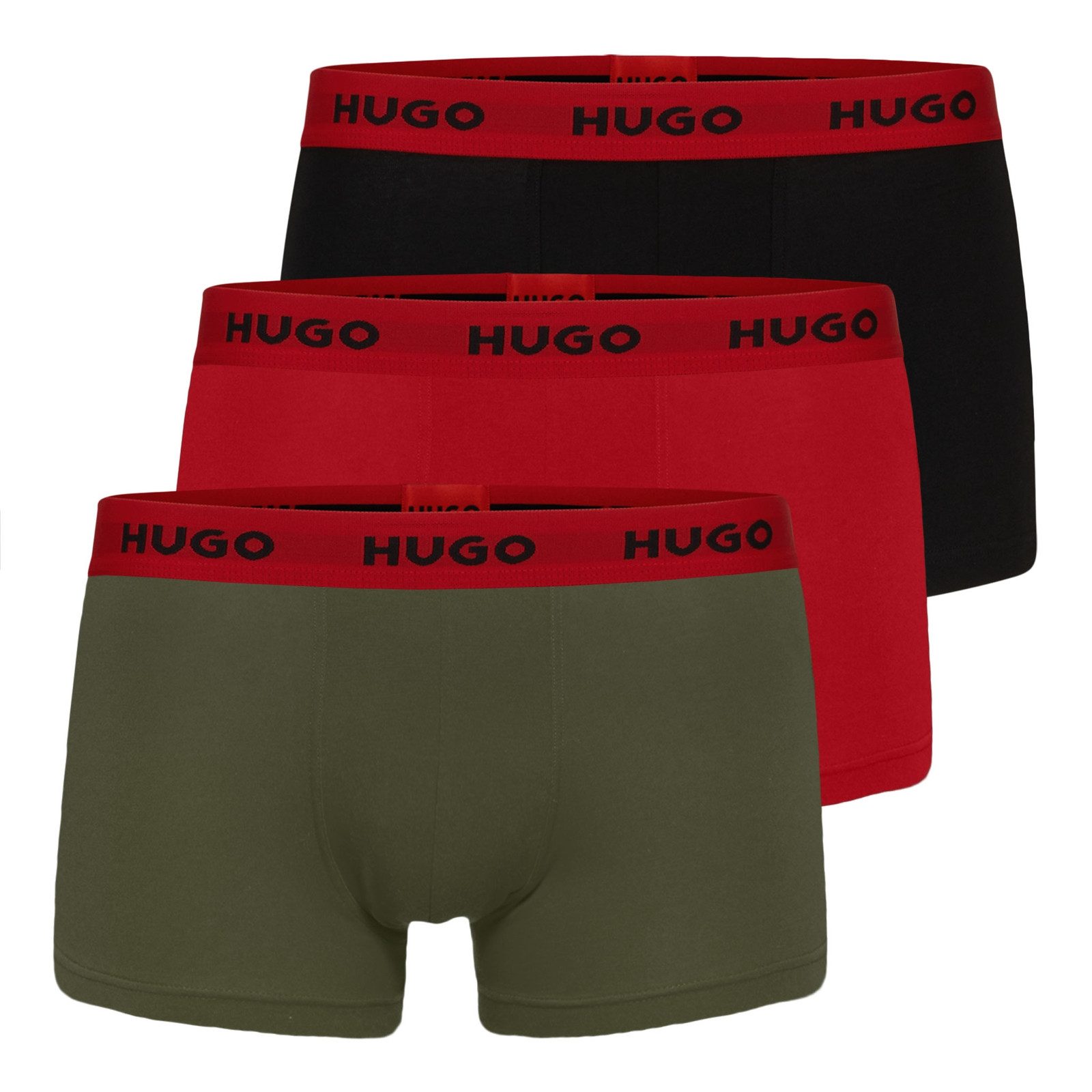 HUGO Boxer Trunk Triplet EOSP (3-St., 3er Set) mit umlaufendem Markenschrif günstig online kaufen