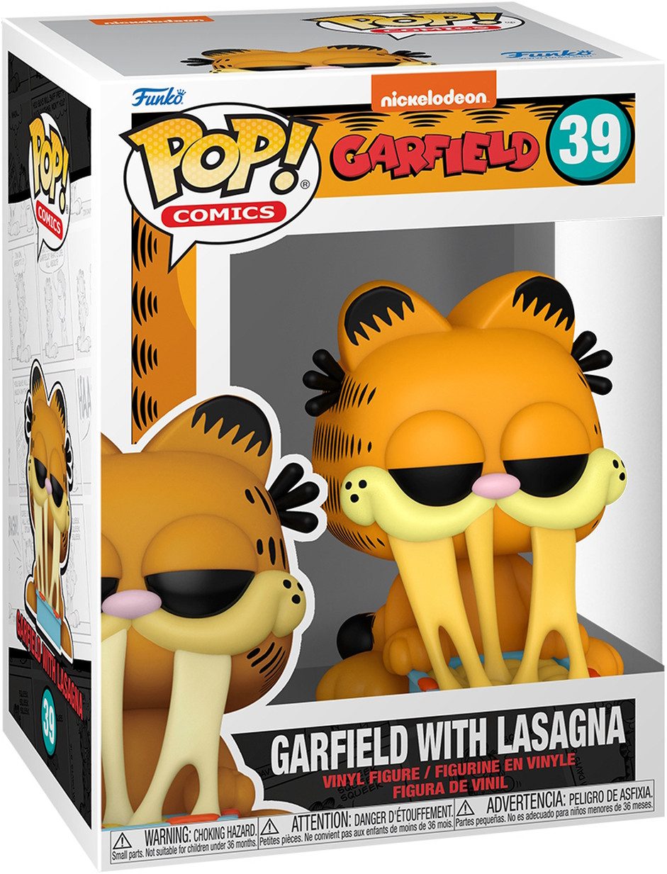 Spielfigur Garfield with Lasagna 39 Pop! Vinyl Figur