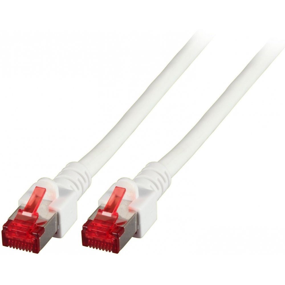 EFB ELEKTRONIK Patchkabel S/FTP Cat.6 LSZH RJ-45 15 m - Netzwerkkabel - weiß LAN-Kabel