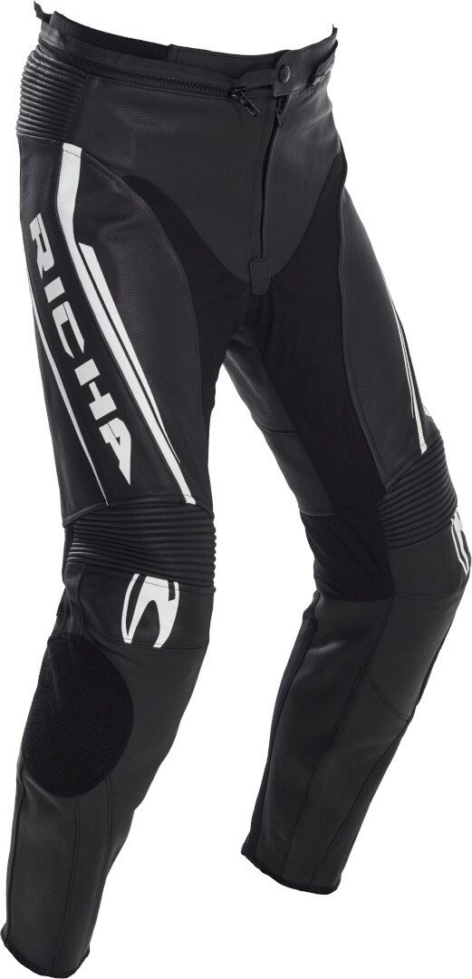 Richa Motorradhose Assen Motorrad Lederhose Knieprotektoren günstig online kaufen
