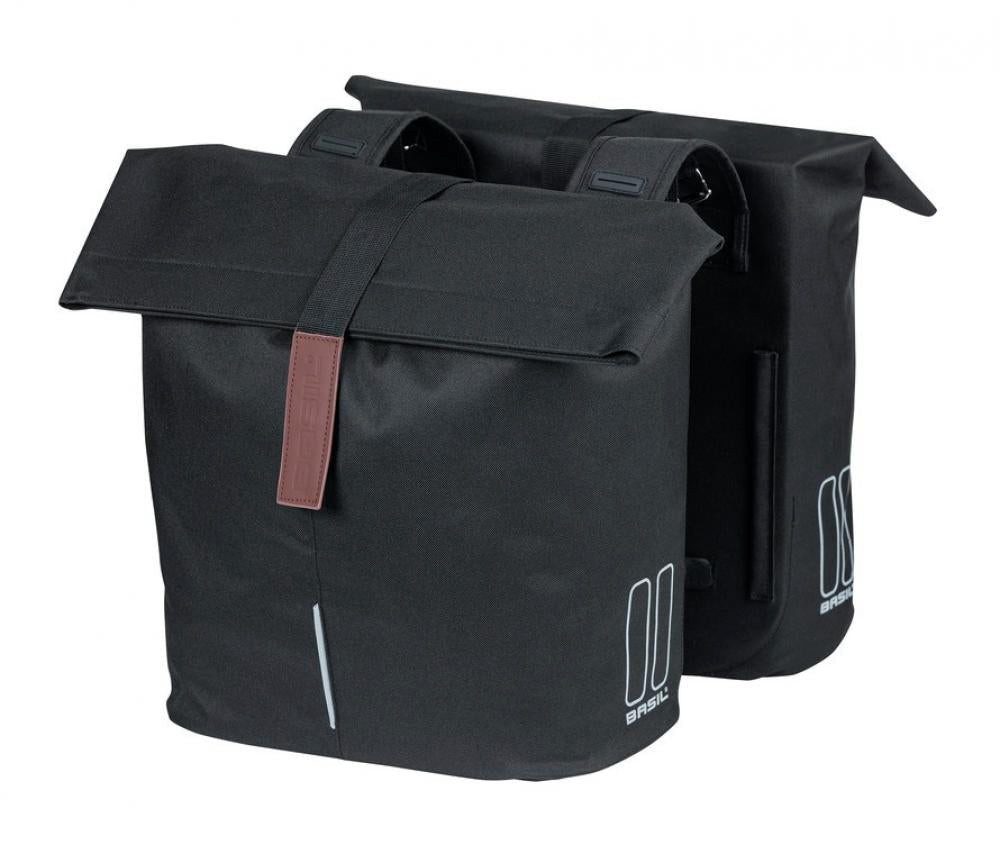Basil Fahrradtasche Basil Doppelpacktasche City schwarz 30x18x49cm