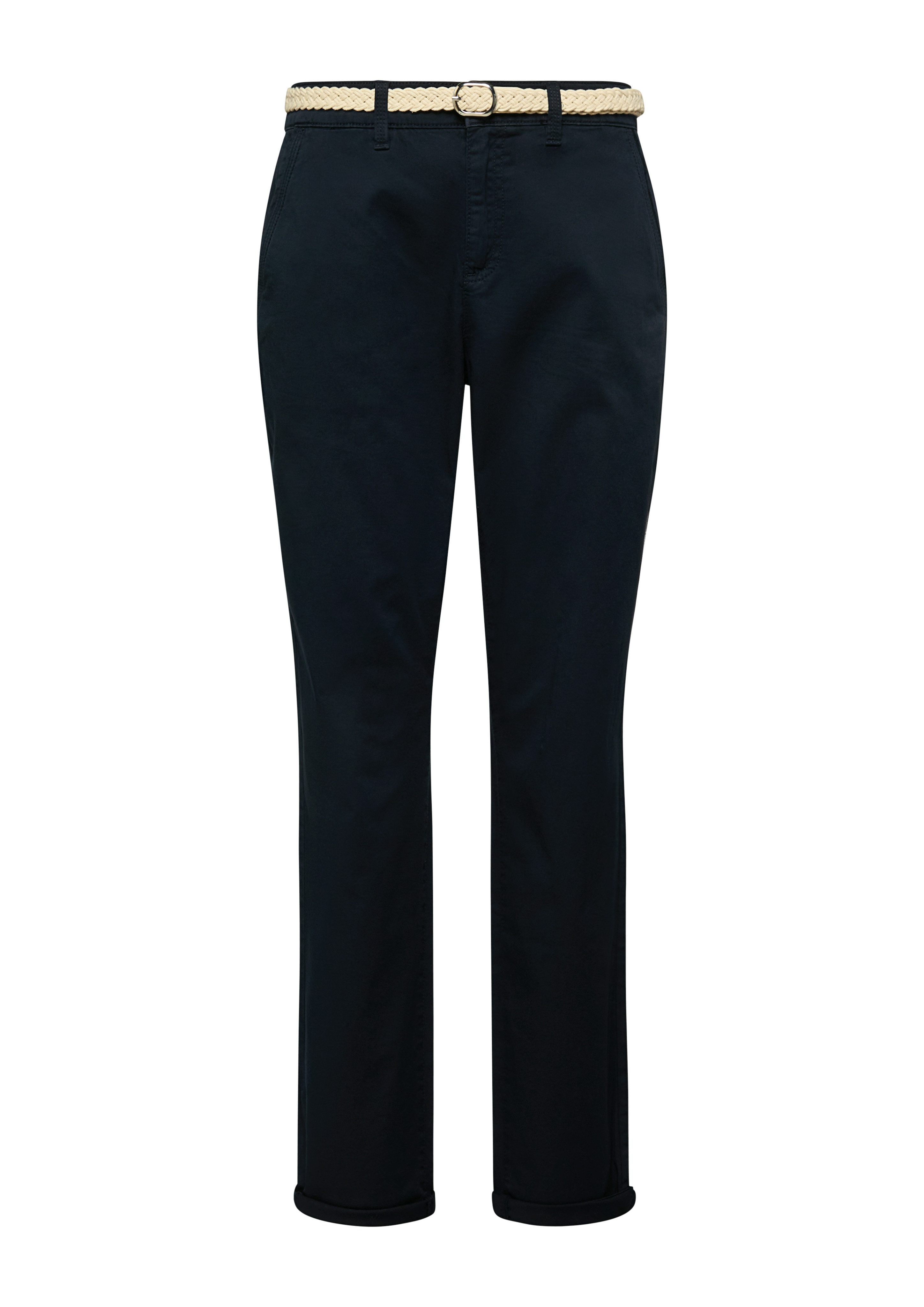 s.Oliver Chinohose mit Gürtel