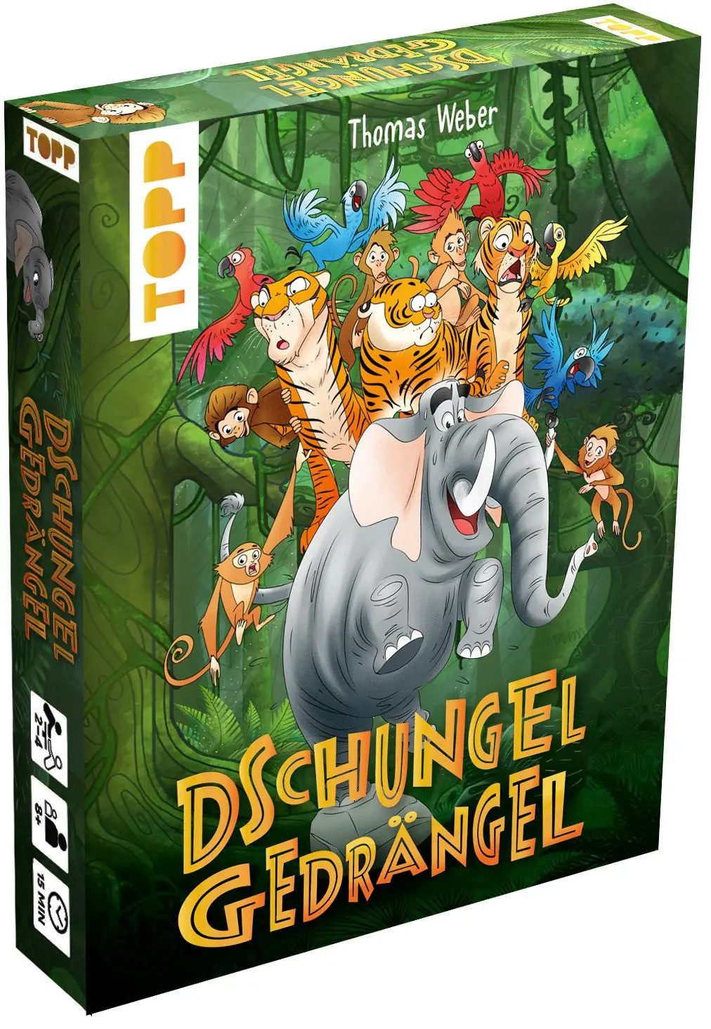 Spiel Dschungelgedrängel - Das Kartenspiel für tierischen Tumult