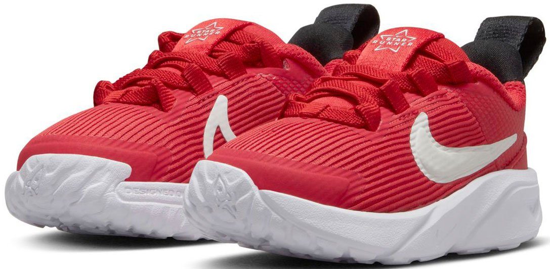 Fuß einfach in Nike RUNNER 4 kann (TD) Laufschuh, den STAR der Dank Fersenscharniersystems des Schuh