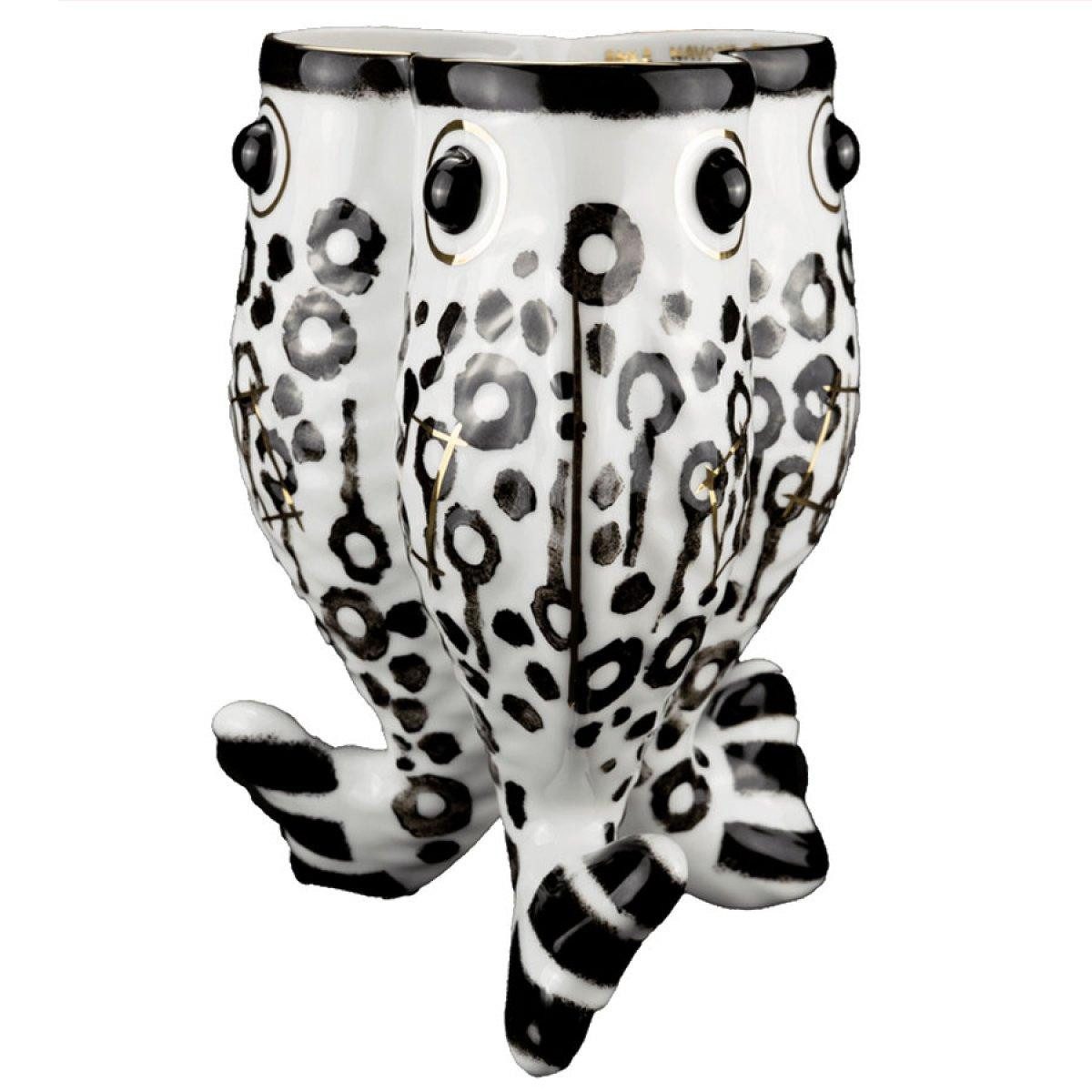 Reichenbach Dekovase Vase KoiKoi Paola Navone Black Pattern 2026 Edition