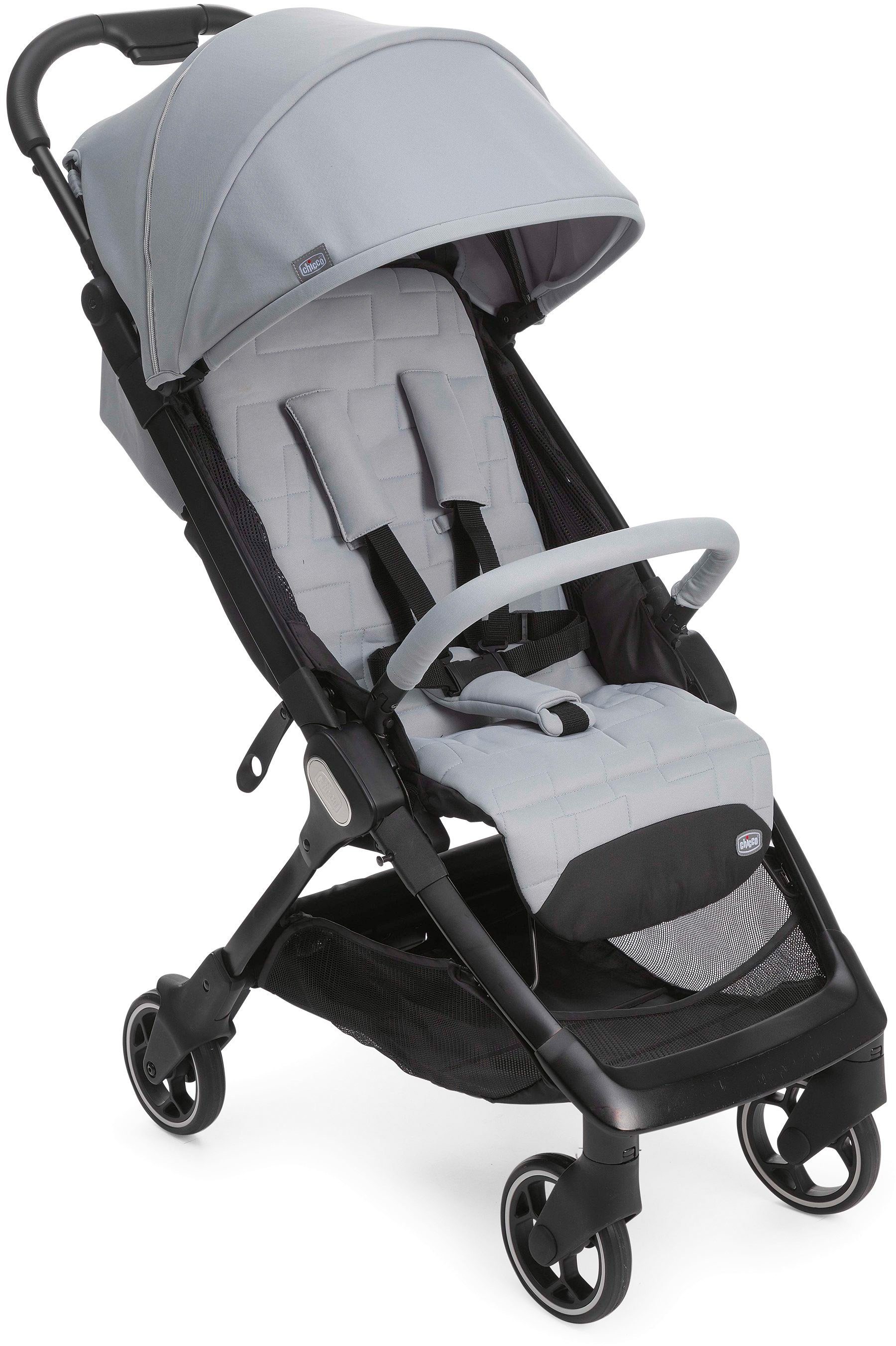 Chicco Sportbuggy We, Cool Grey, mit Regenschutz und Transporttasche