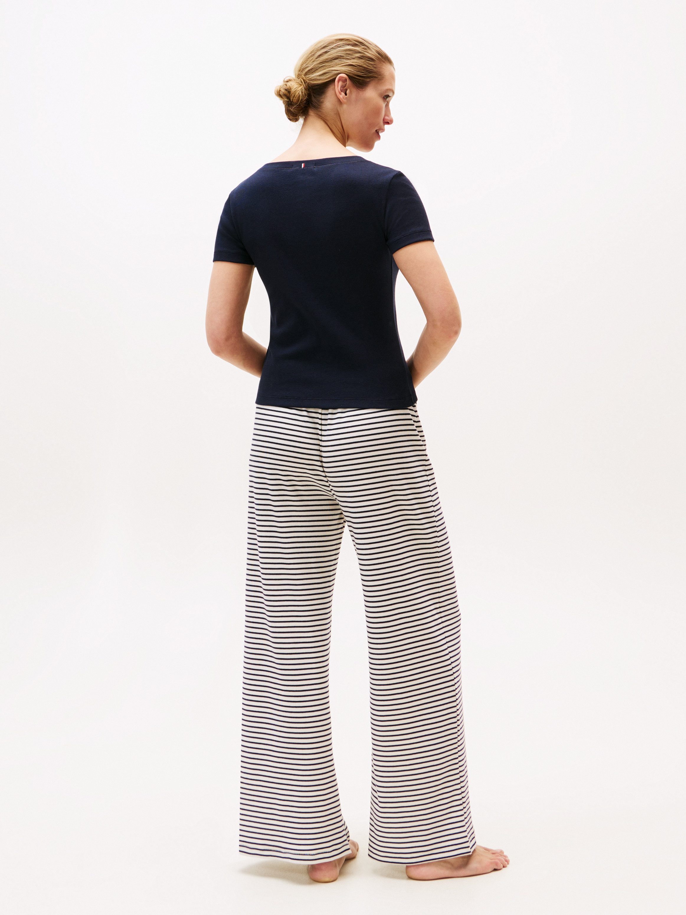 Tommy Hilfiger Underwear T-Shirt mit Ripp-Struktur, Rundhals – Bild 5 von 5